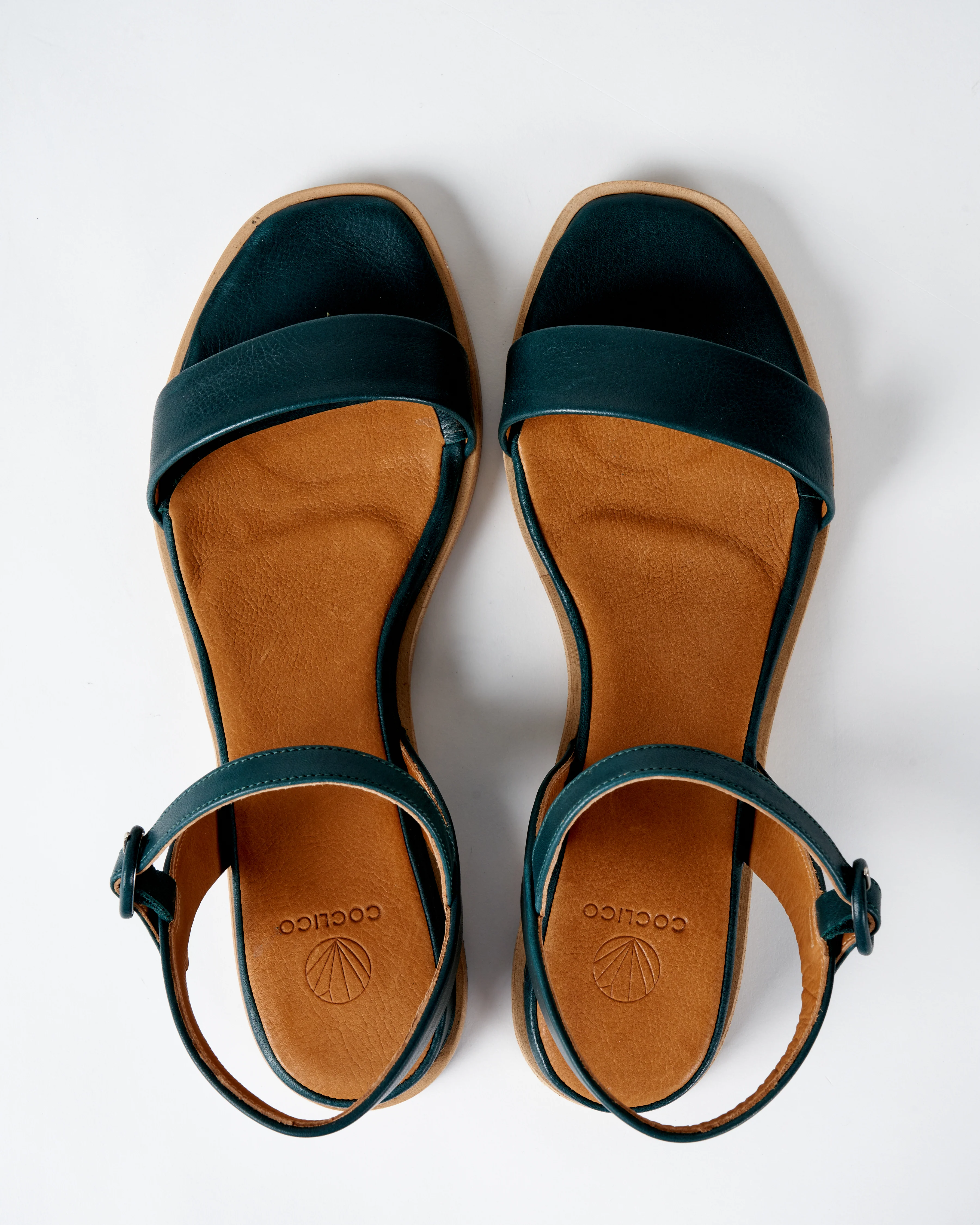kent sandal - riviera green - Image 4