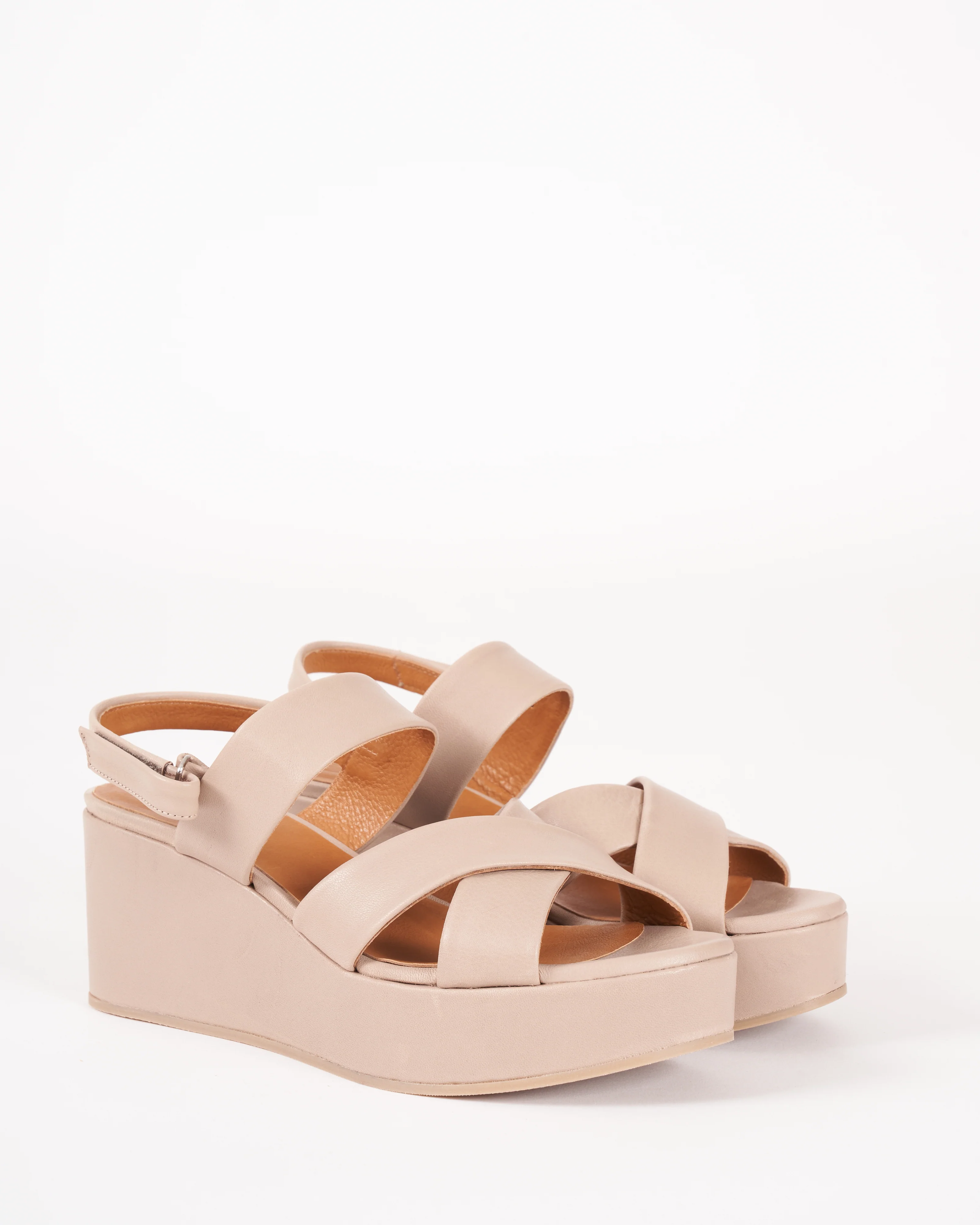 lacine crisscross wedge - savana marmo