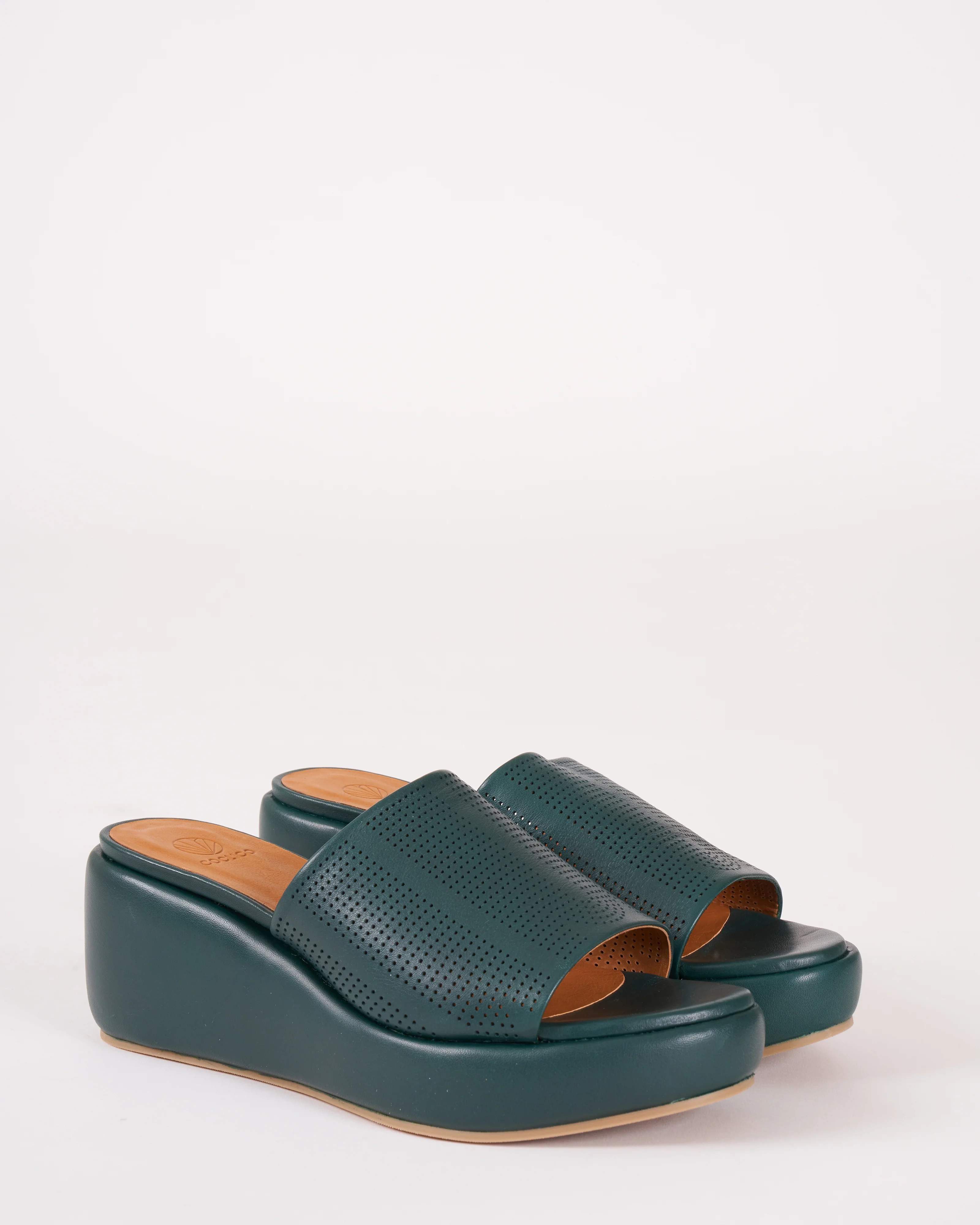 laleh slip on wedge - savanna riviera