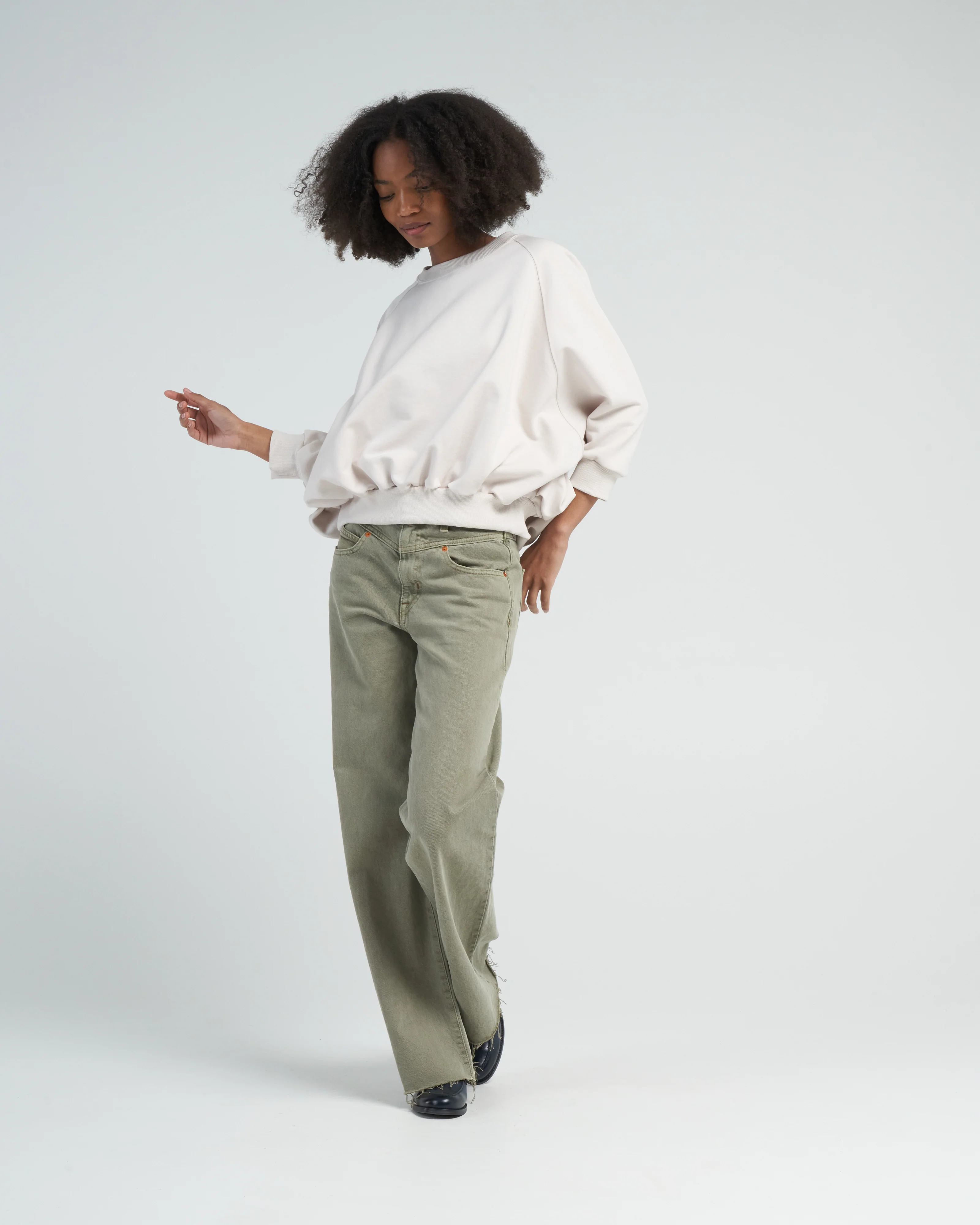 havana sweatshirt - oyster - Image 2