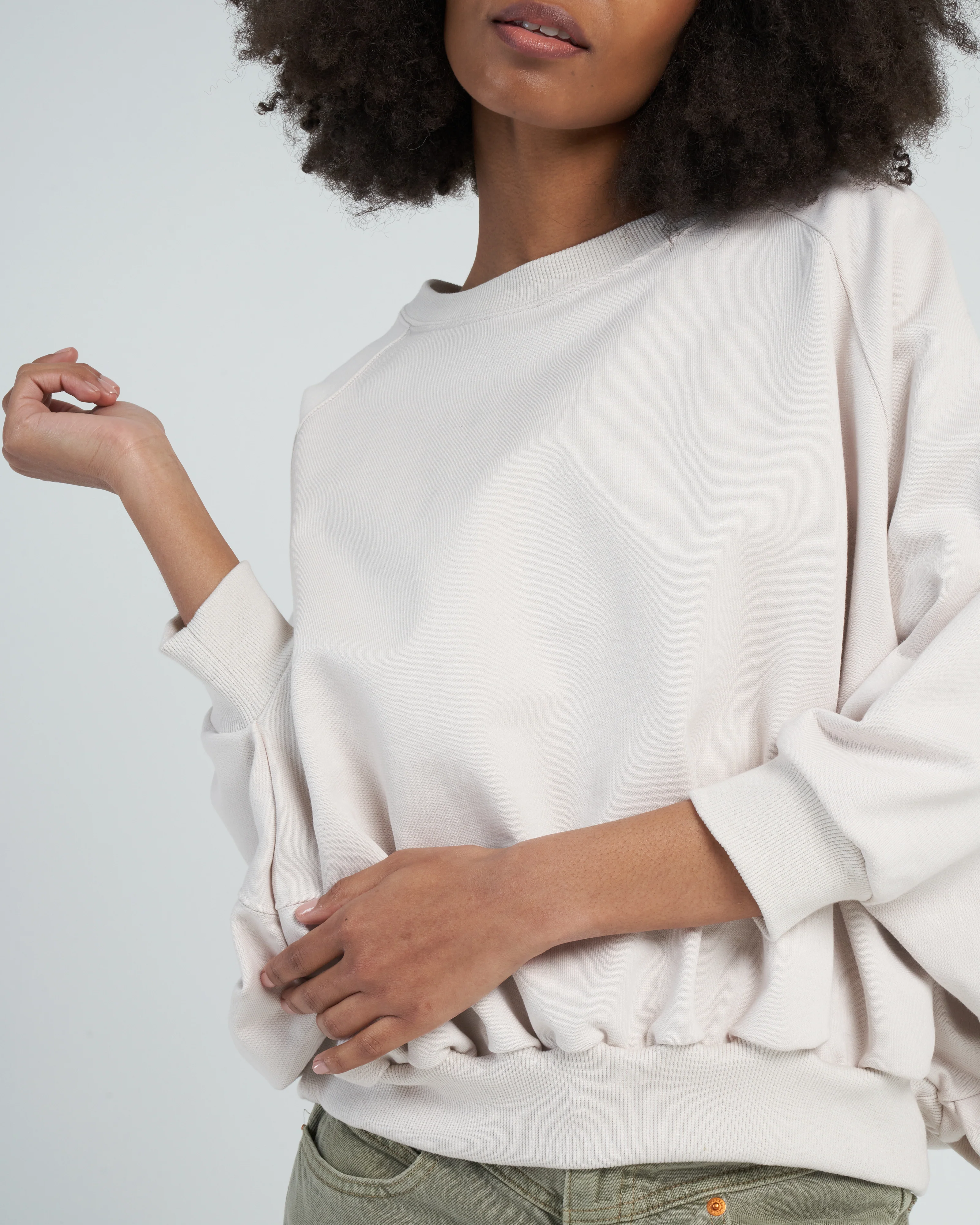 havana sweatshirt - oyster - Image 5