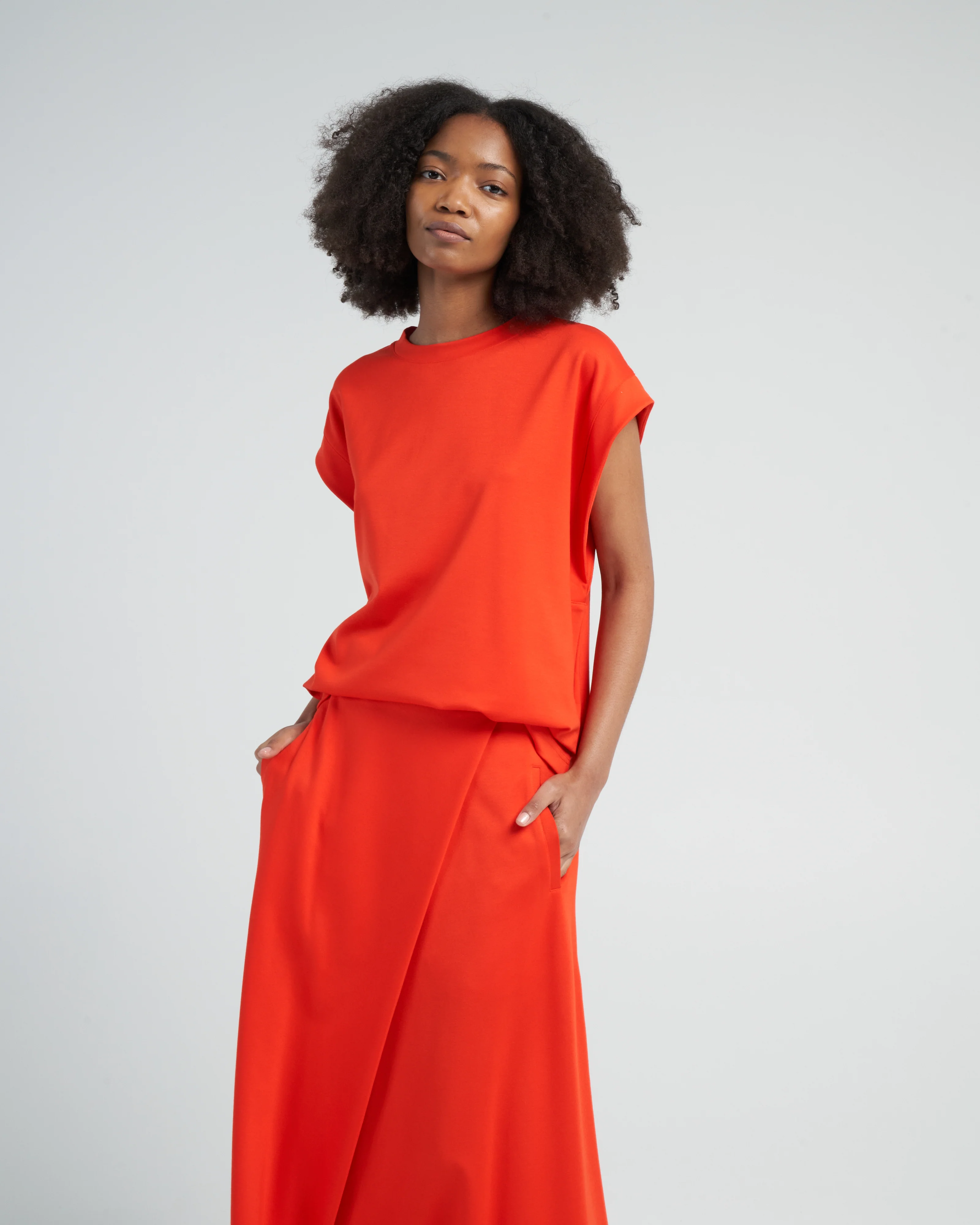 helena top - scarlet - Image 2
