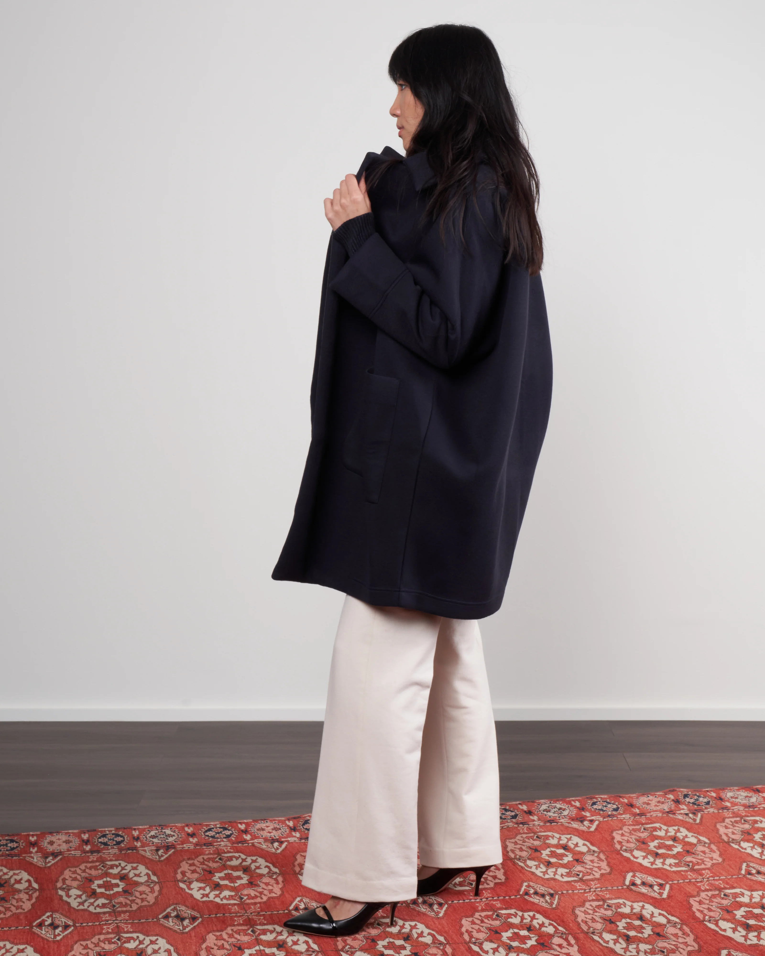 pentagon coat - 38 navy - Image 3