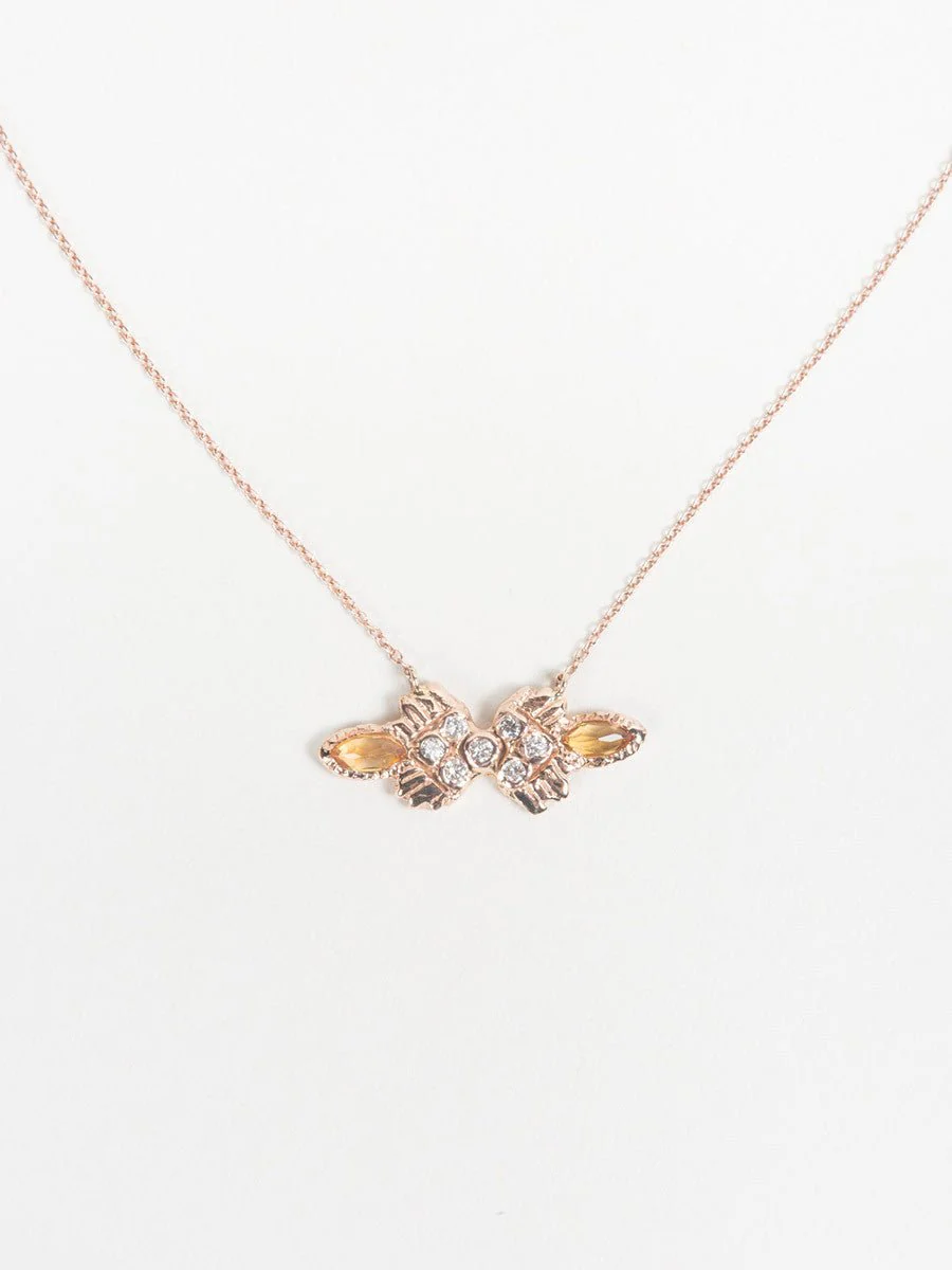 enlightened warrior bar necklace - Image 2