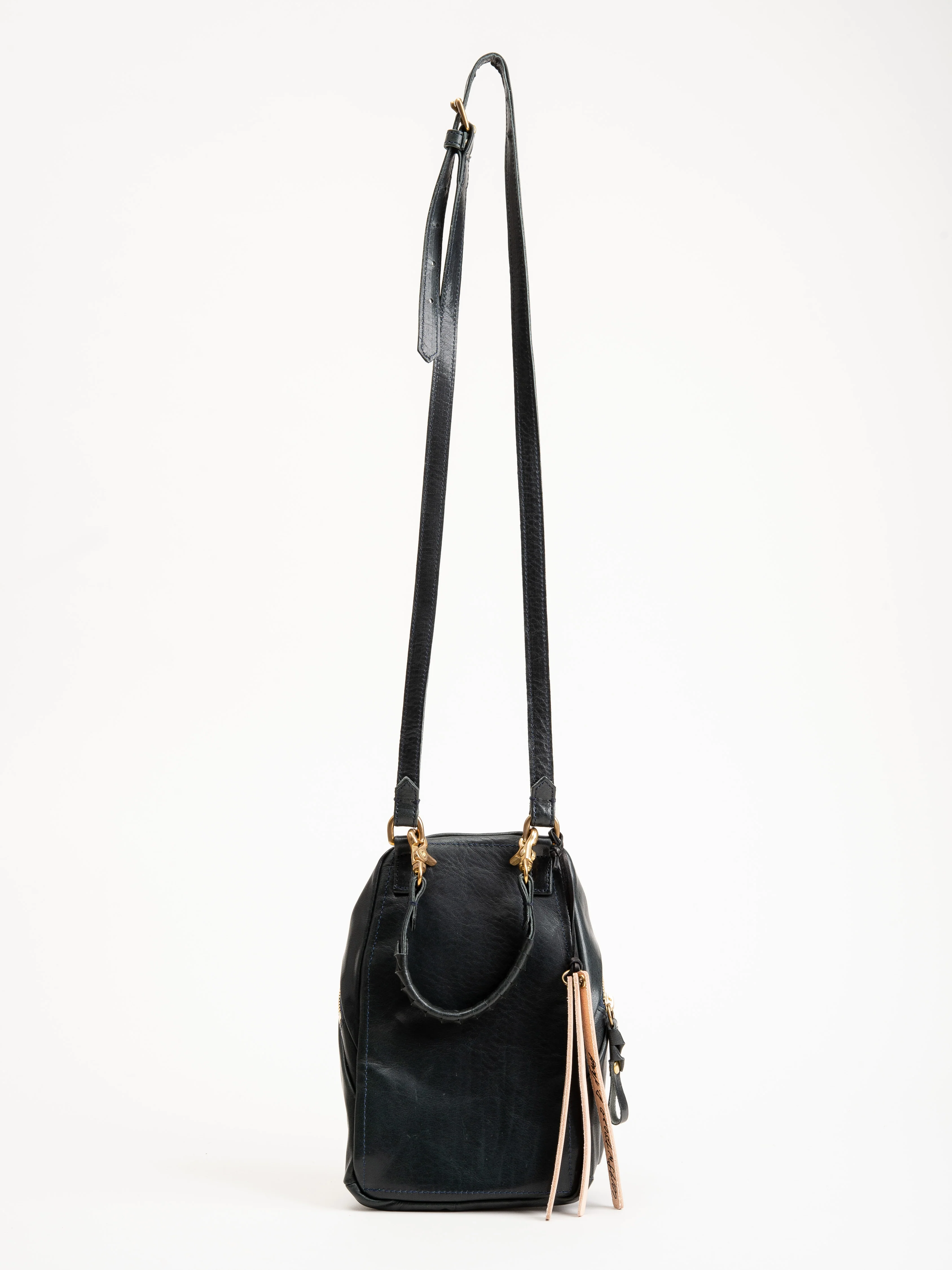 turtle shoulder bag - dark navy - Image 3
