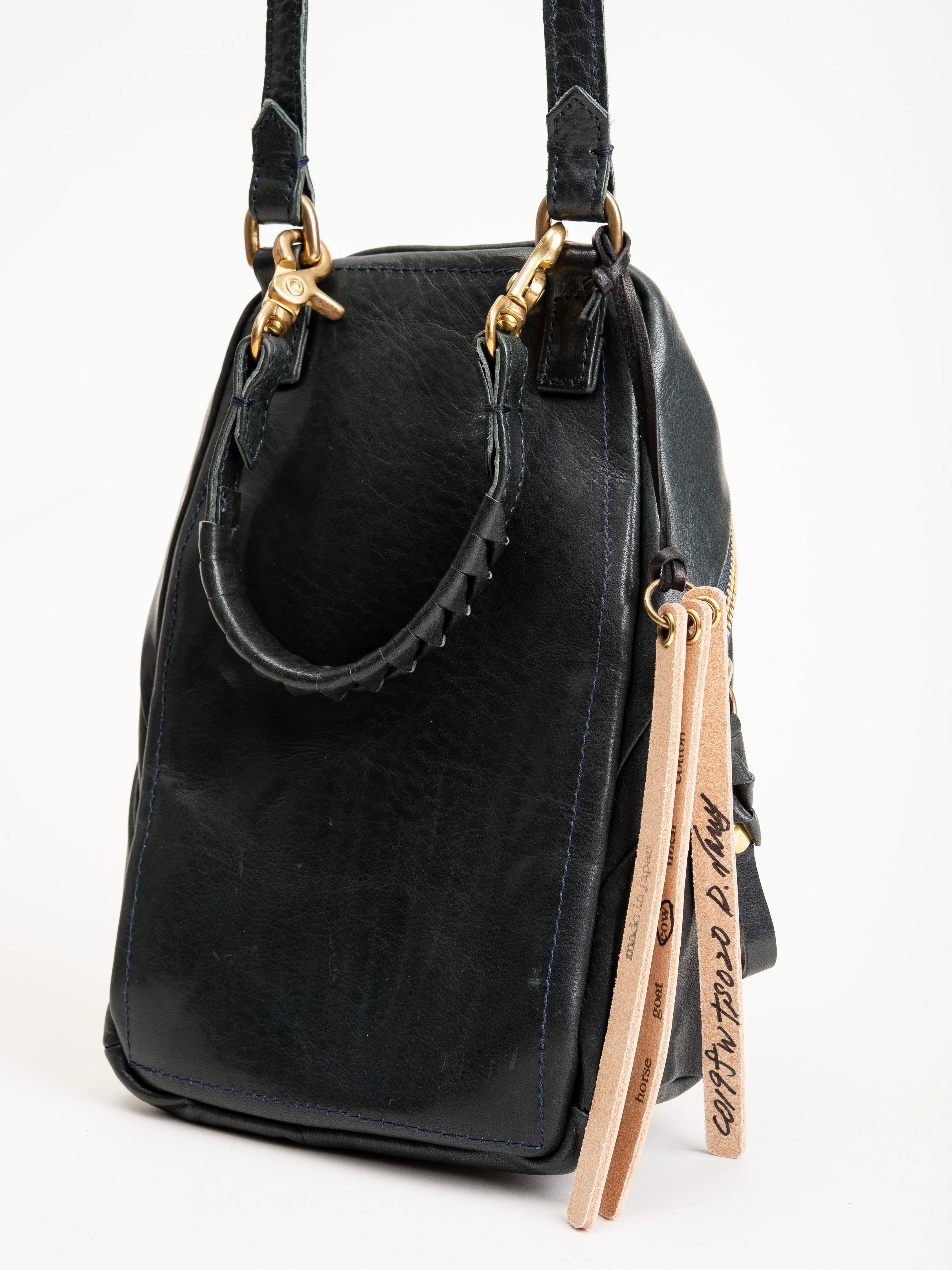turtle shoulder bag - dark navy - Image 4