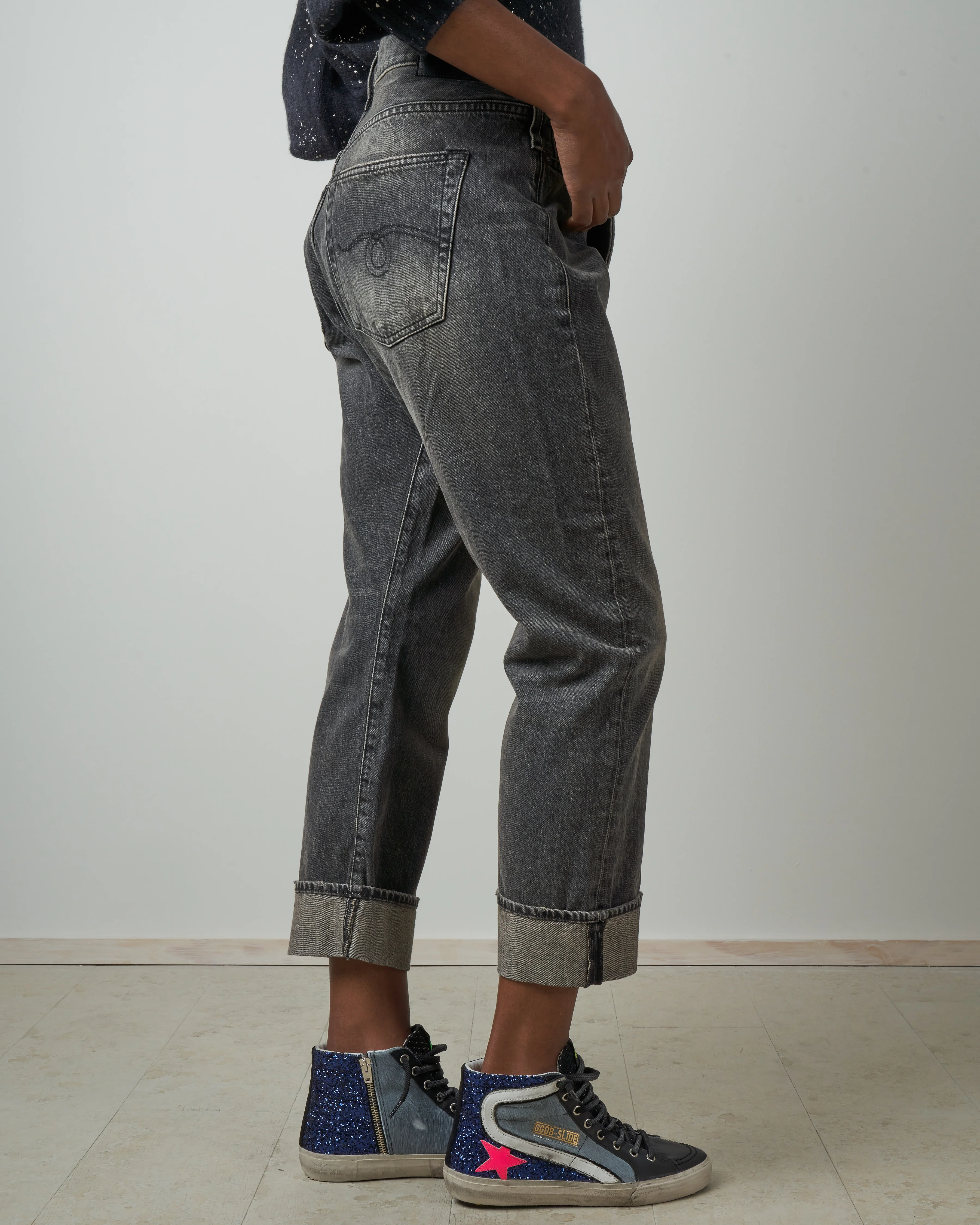 crossover jean - black - Image 3