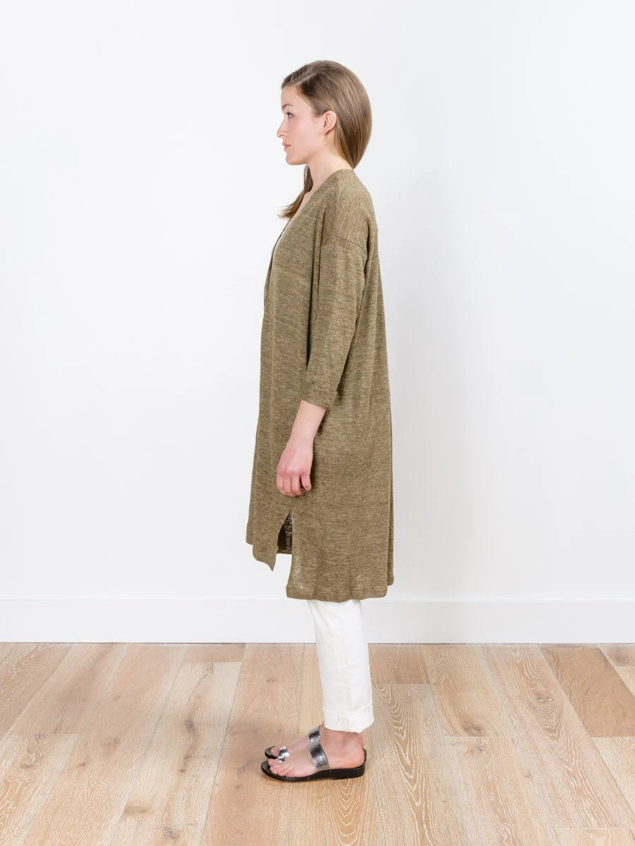 cardigan - olive - Image 3