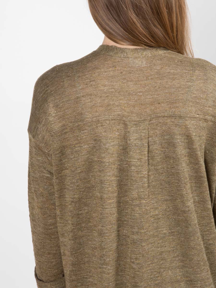 cardigan - olive - Image 5