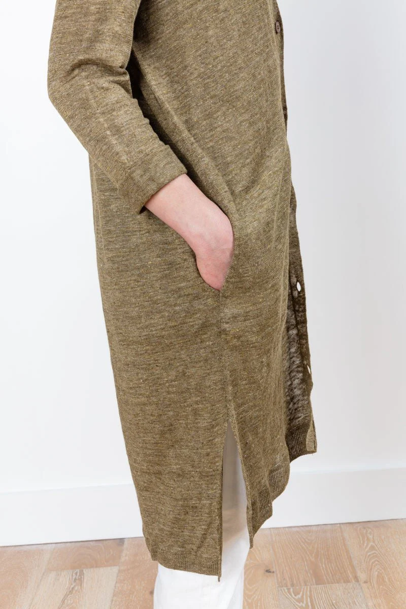 cardigan - olive - Image 6