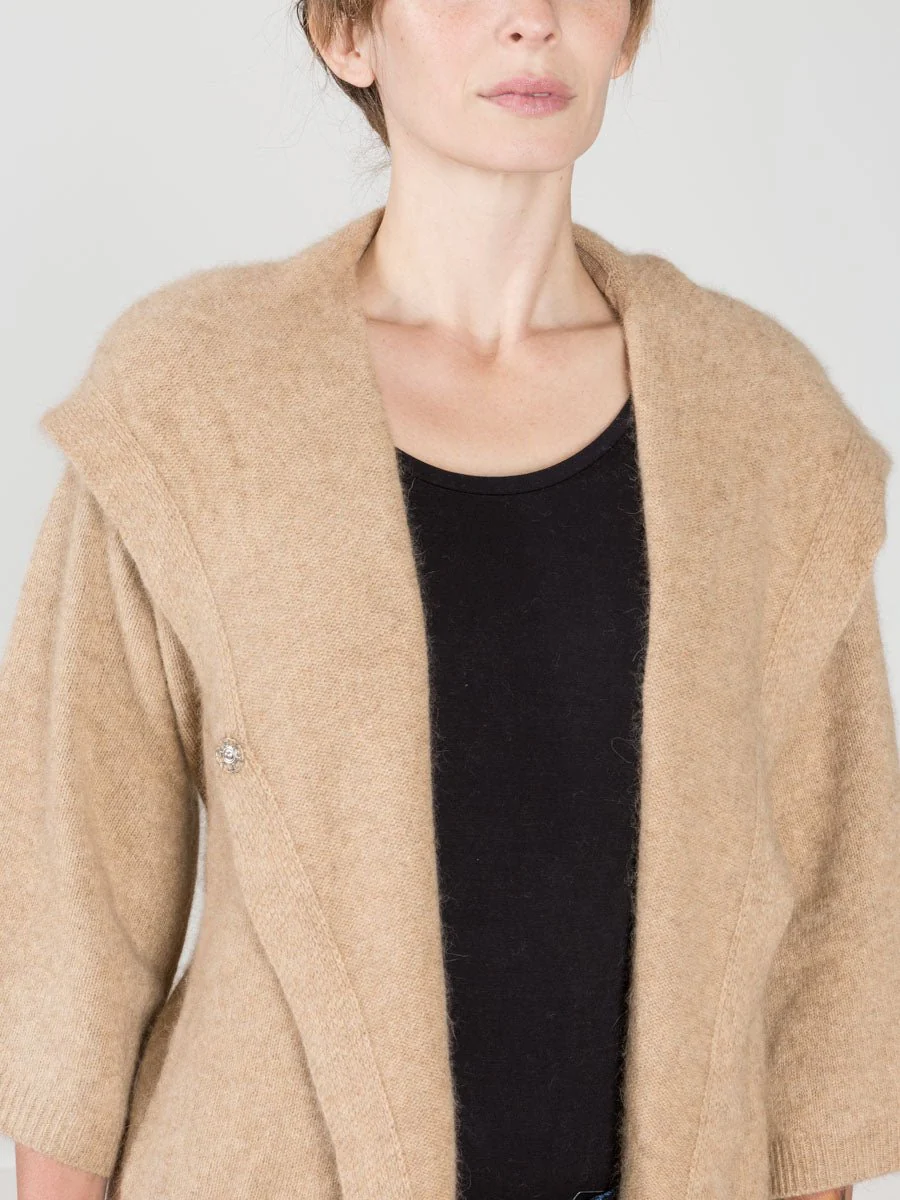 cardgian hoodie - camel - Image 5