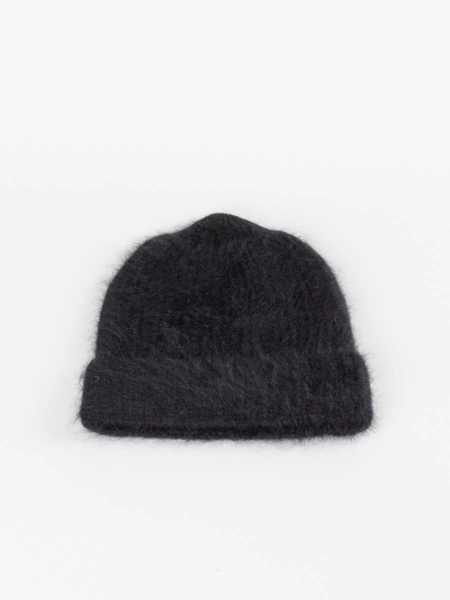 rib hat - black