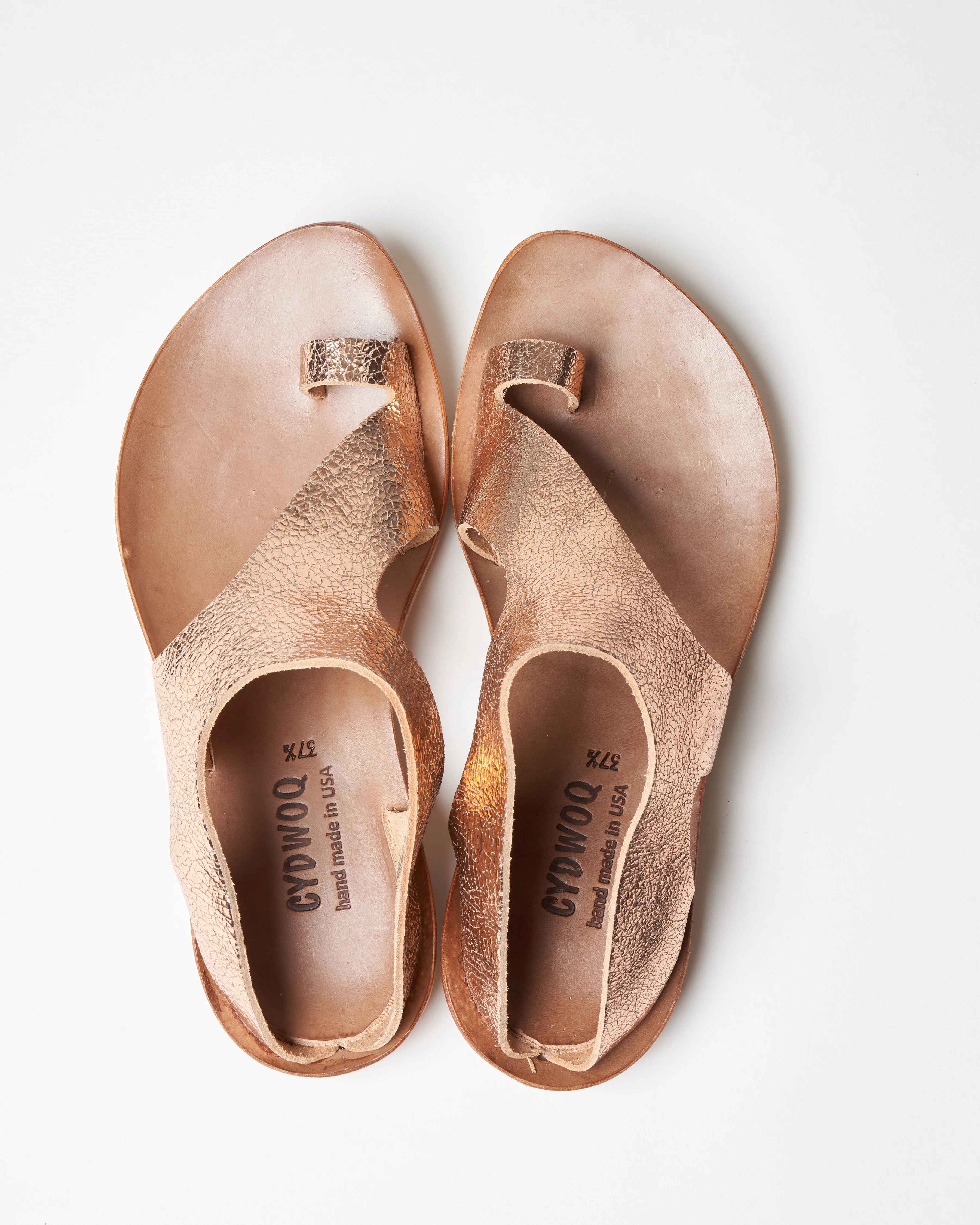 conquer sandal - rose gold - Image 3