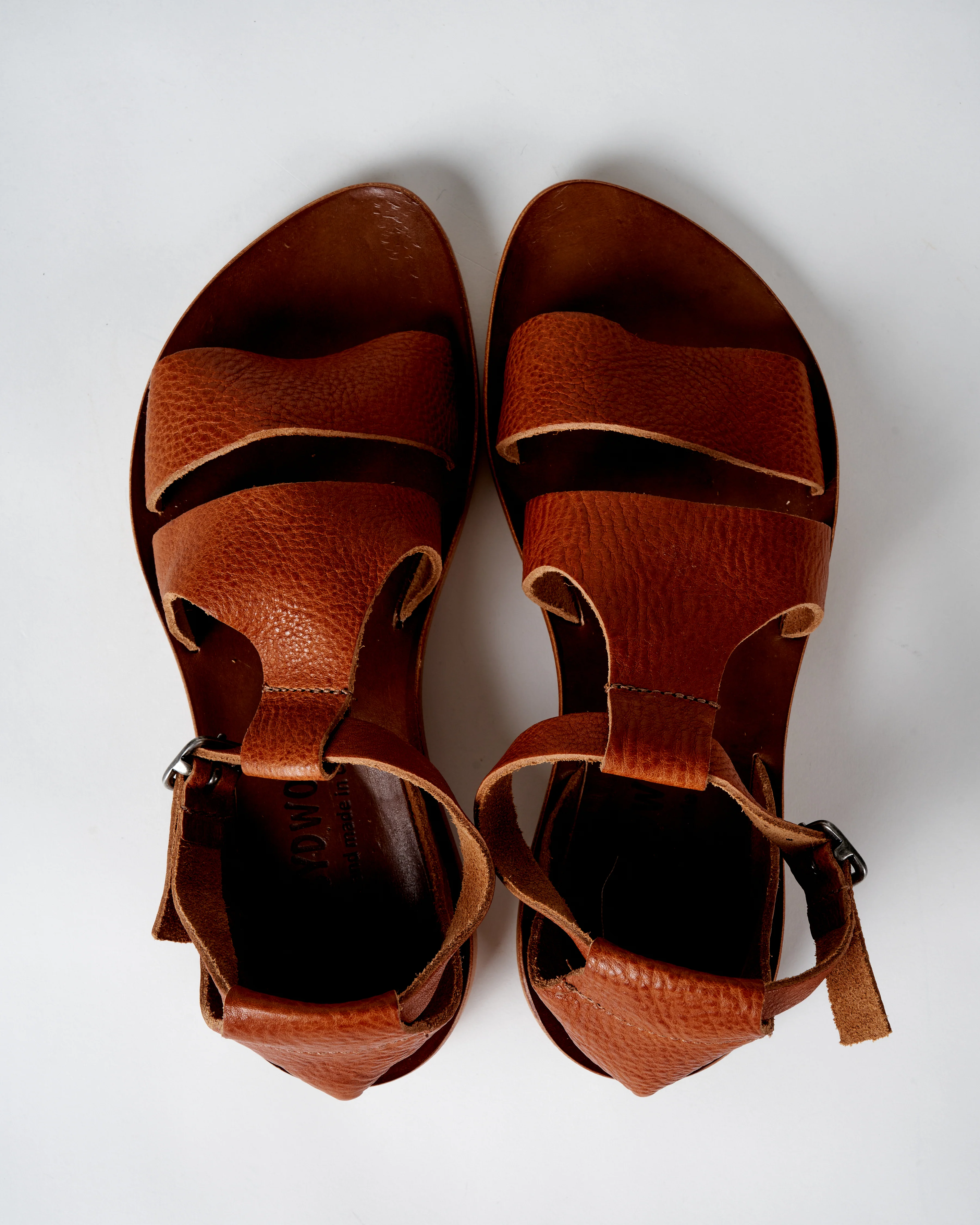 mandarine tocu / natural sole - tocu / natural sole / leather sandal - Image 3