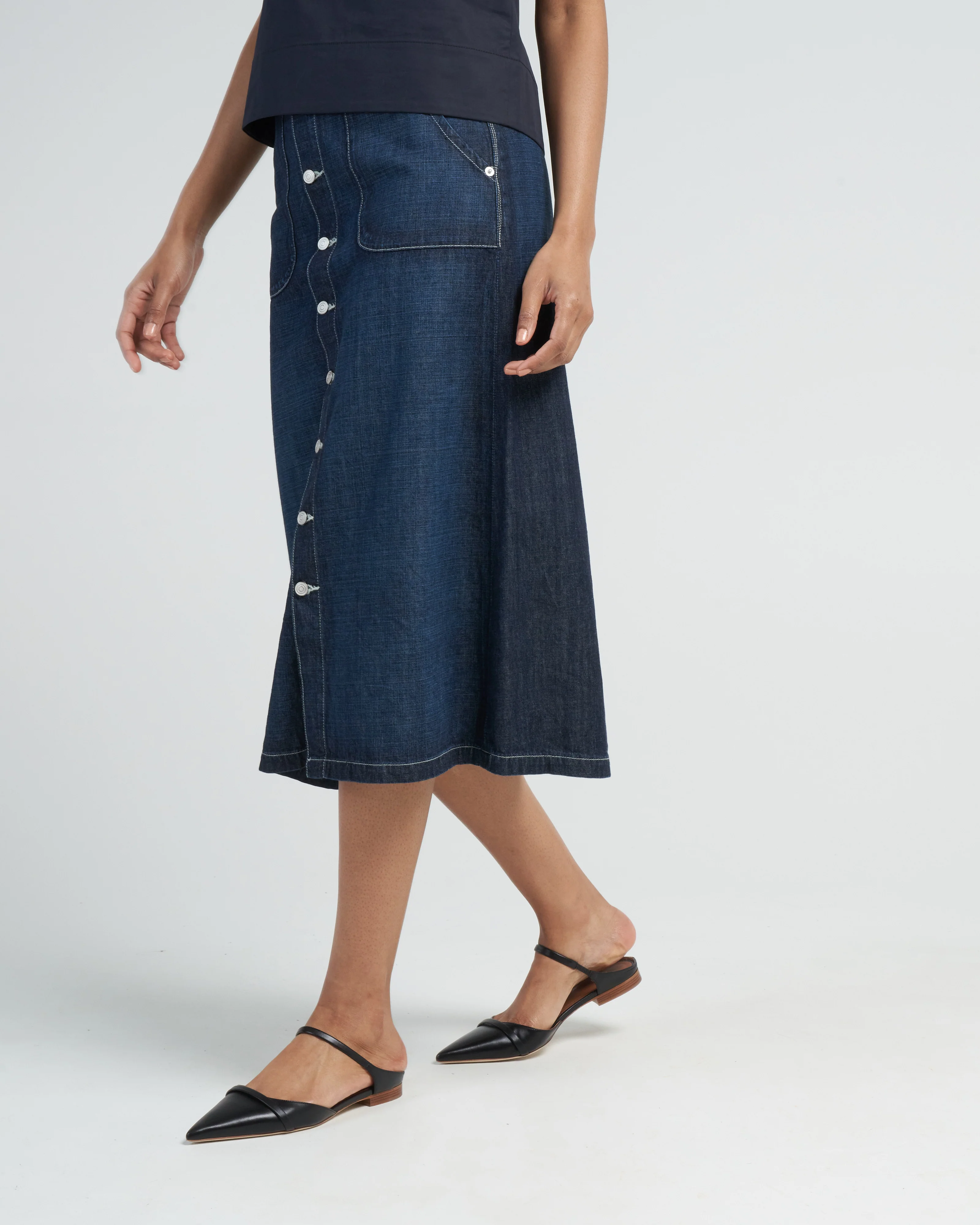 tephy a-line skirt - zephyr - Image 2