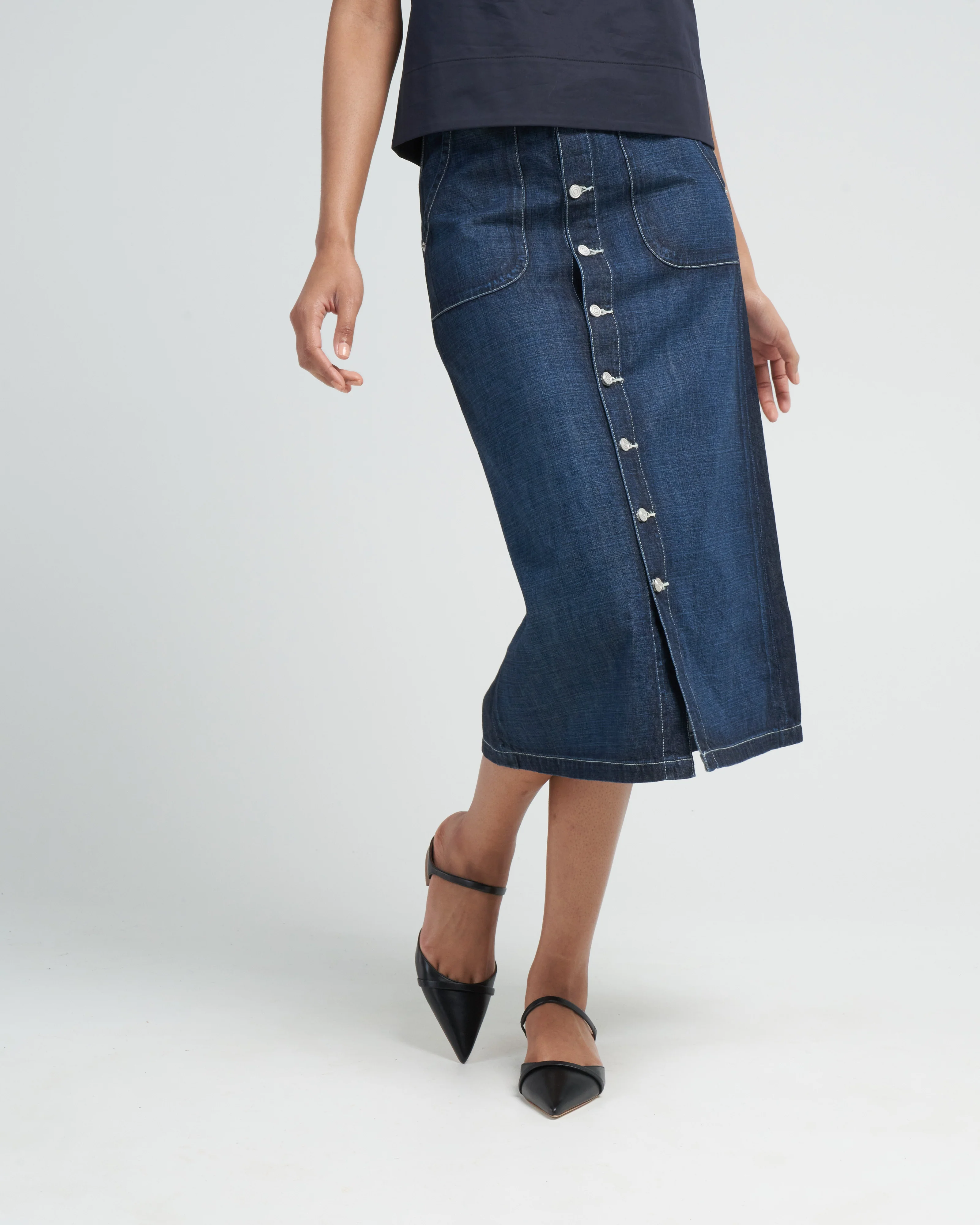 tephy a-line skirt - zephyr - Image 3
