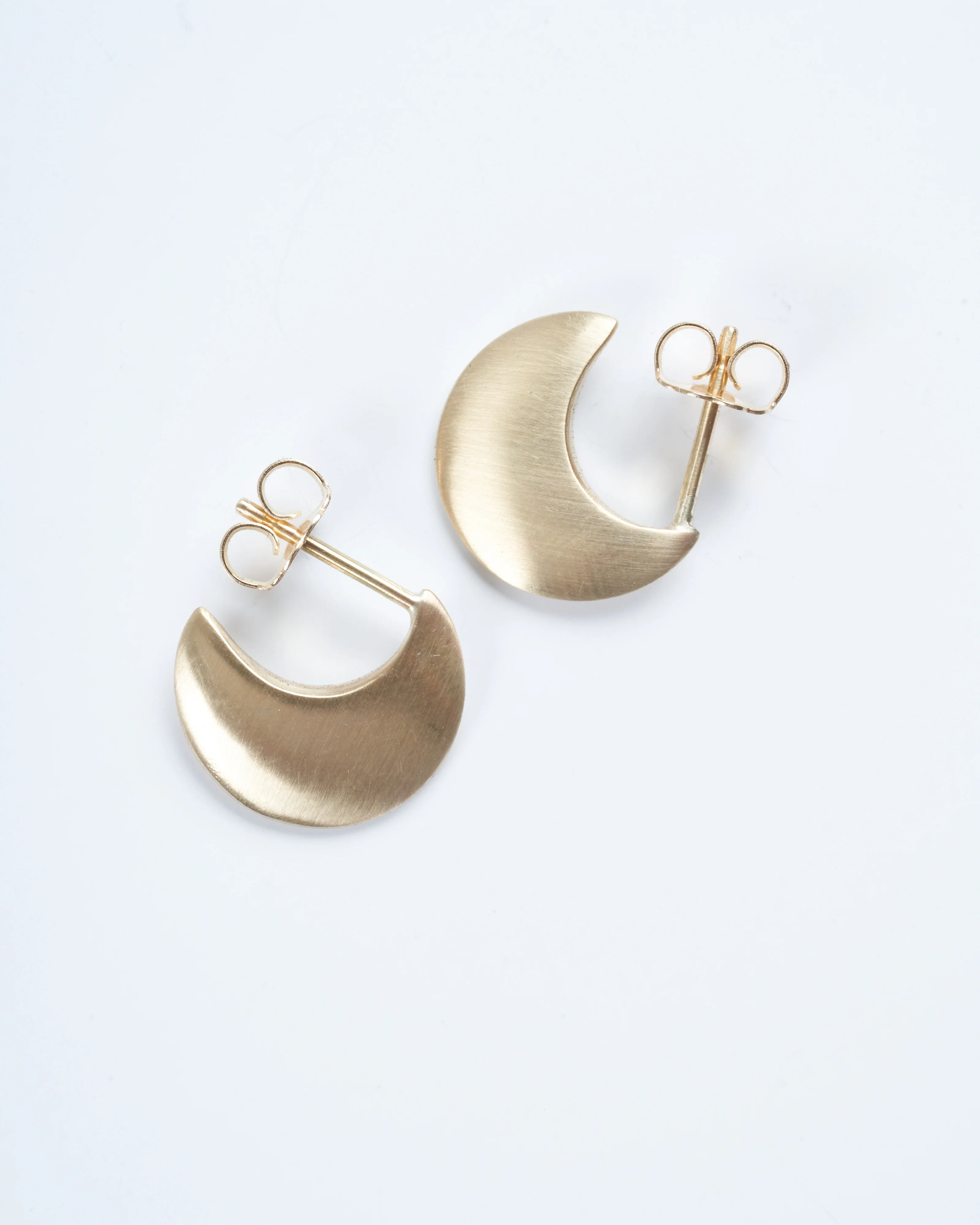medium lua hoops - gold - Image 2