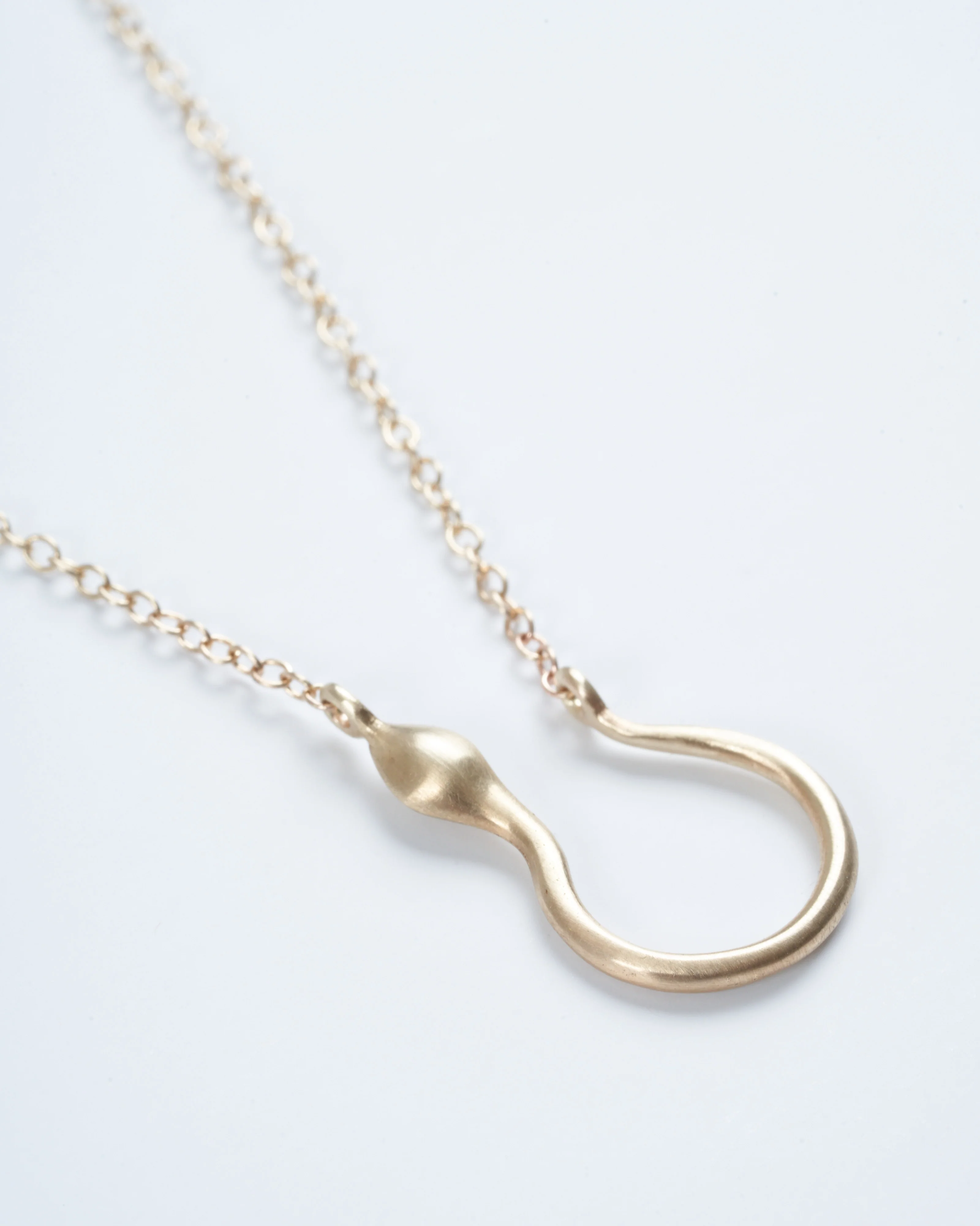 sapera charm holder necklace - gold - Image 2