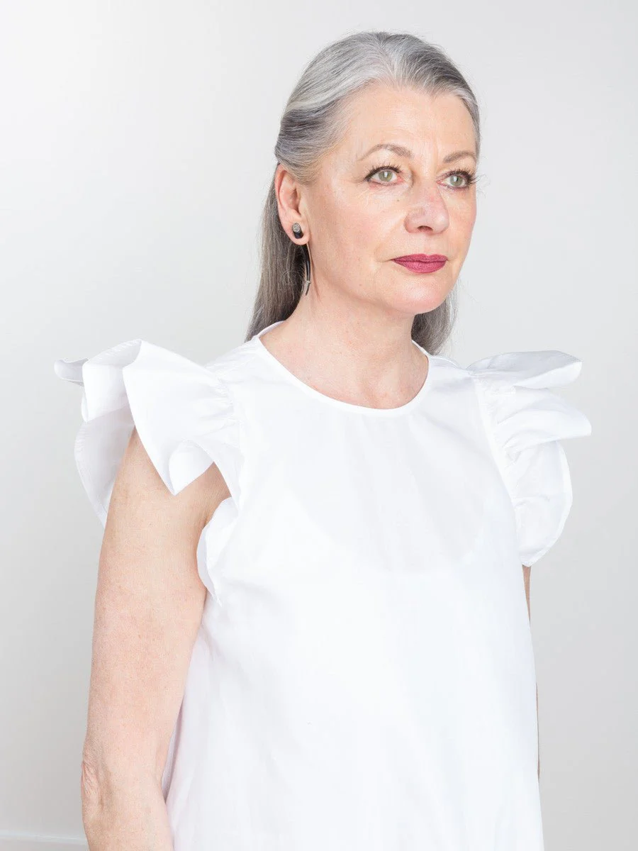 delicia dress - white - Image 4