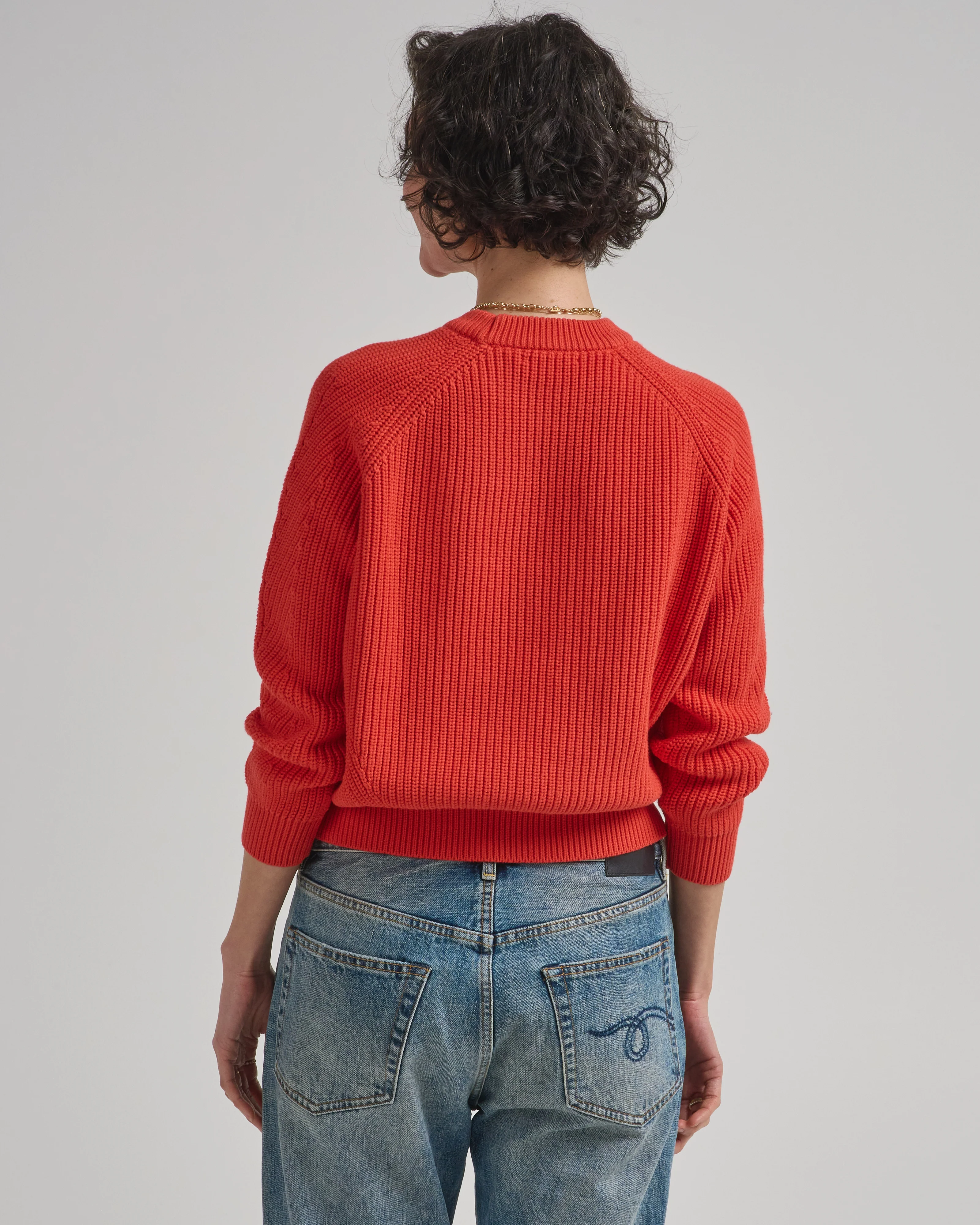 chelsea solid cotton sweater - Image 4