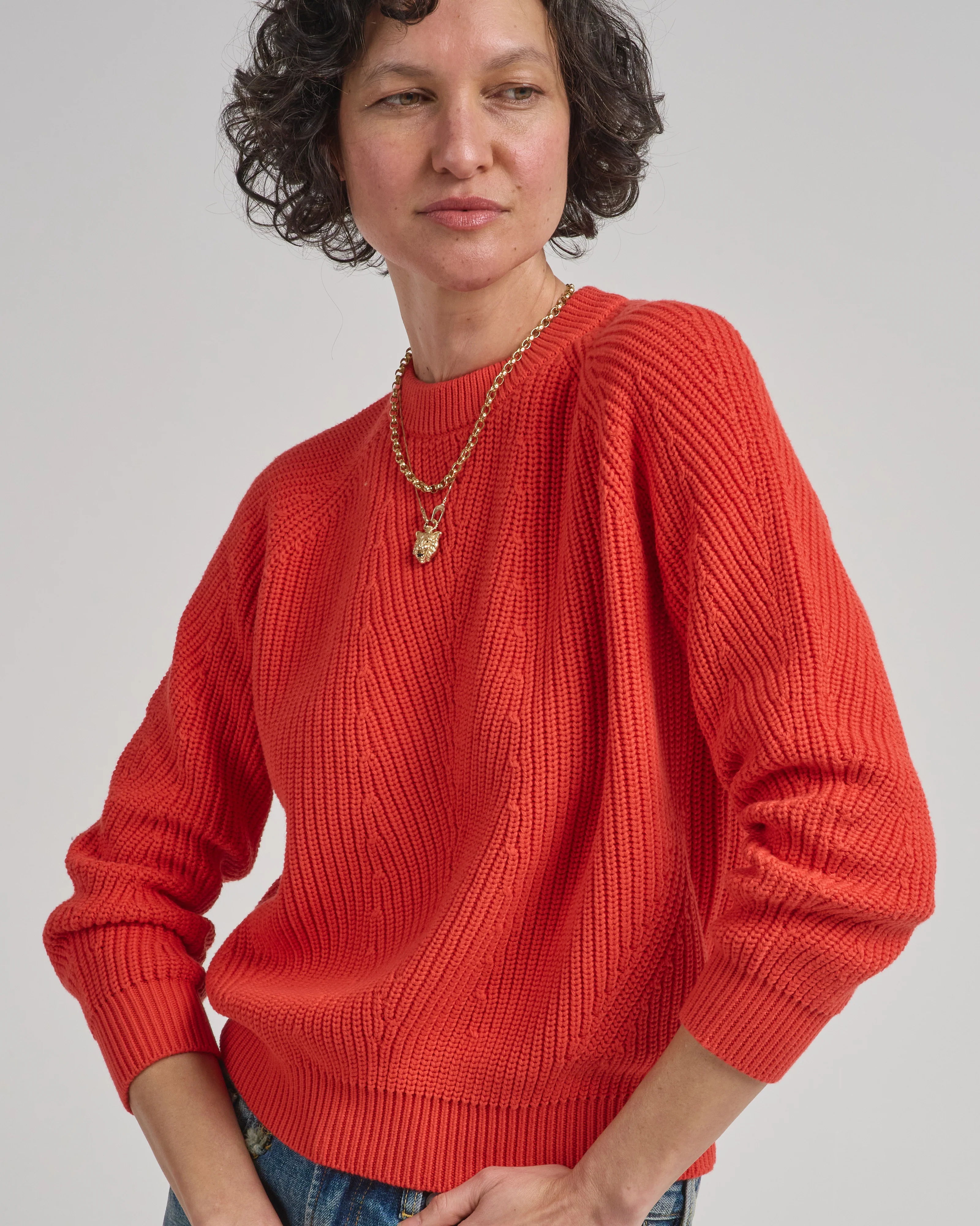 chelsea solid cotton sweater - Image 5
