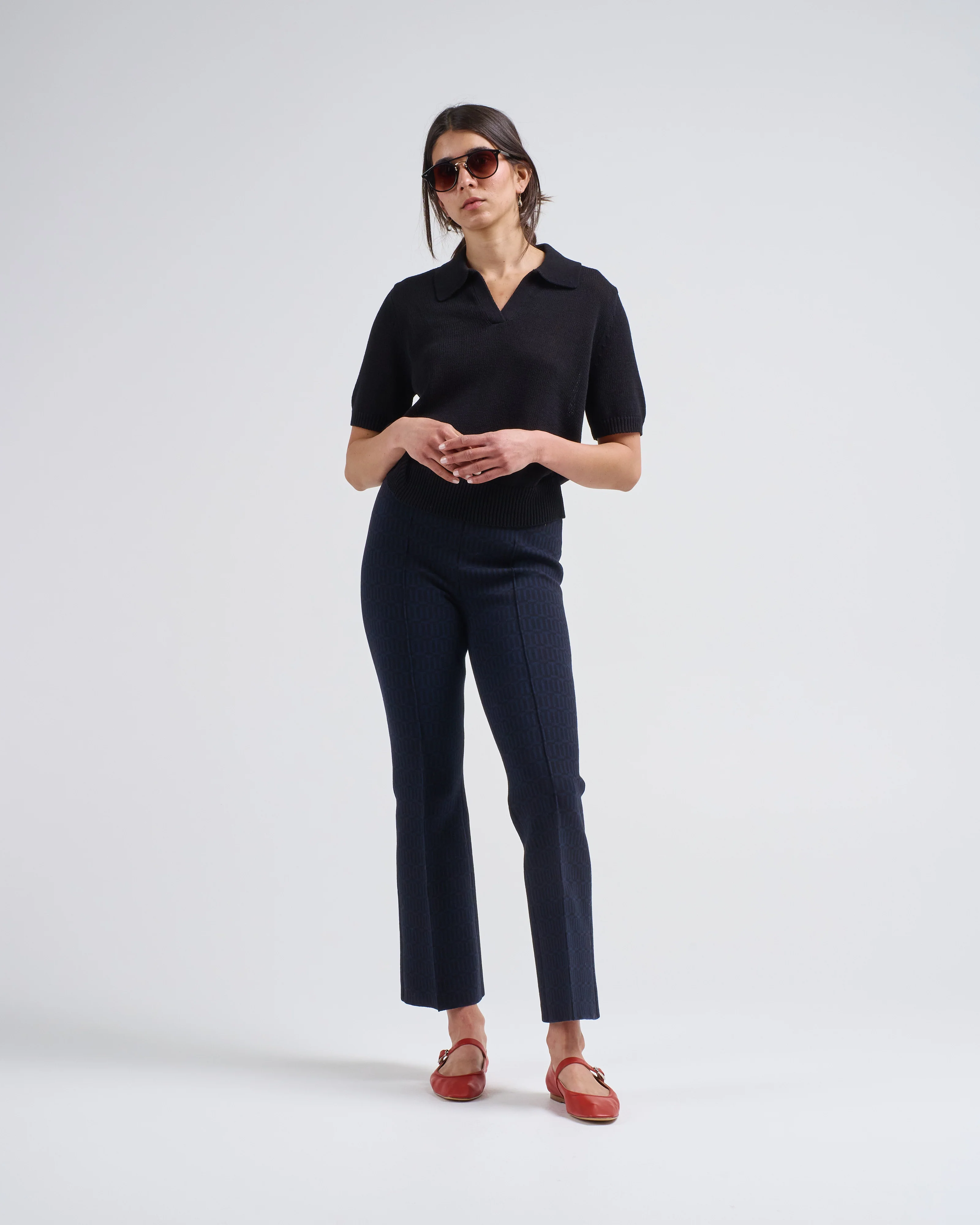 cris cotton linen top - Image 2