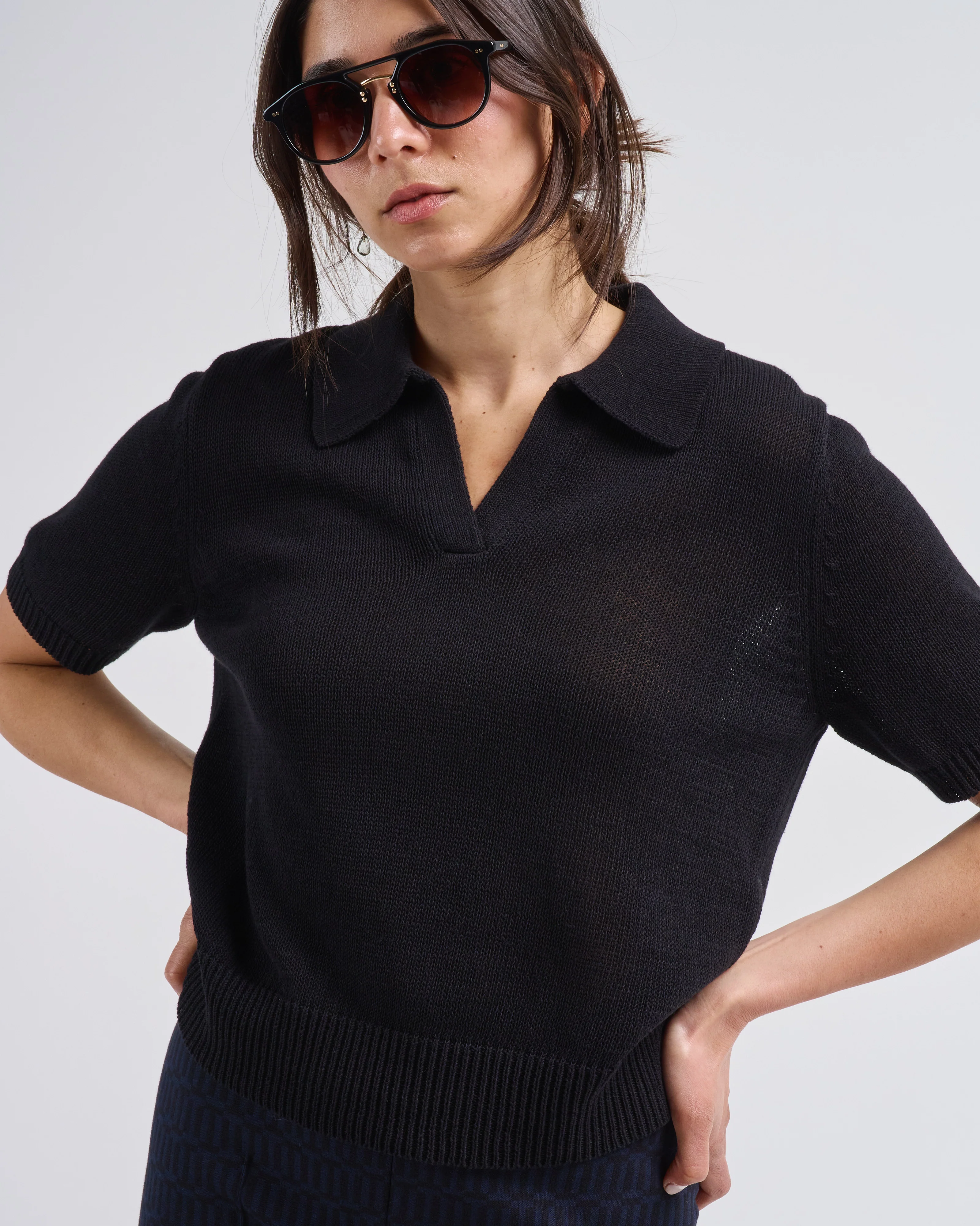 cris cotton linen top - Image 5
