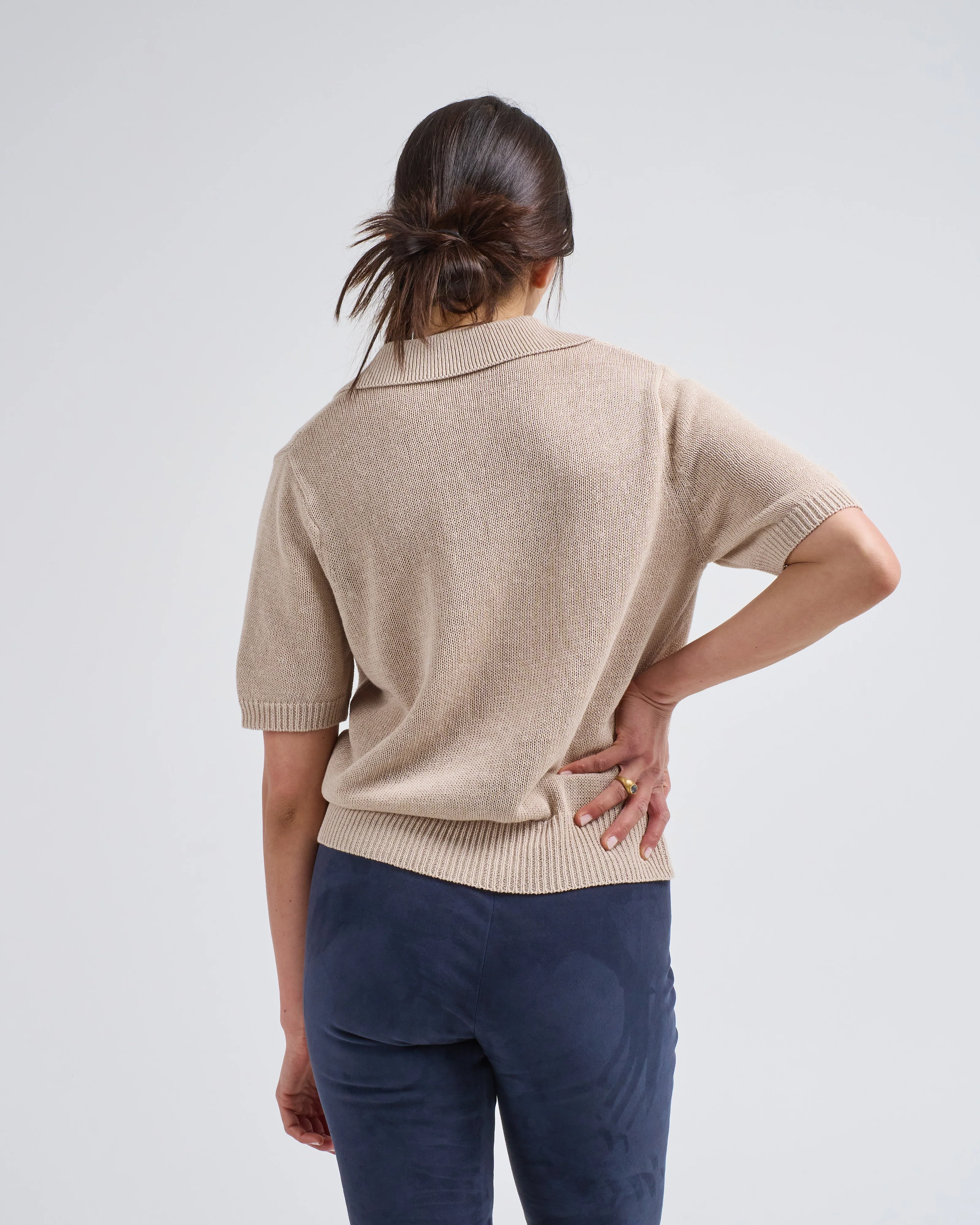 cris cotton linen top - Image 4