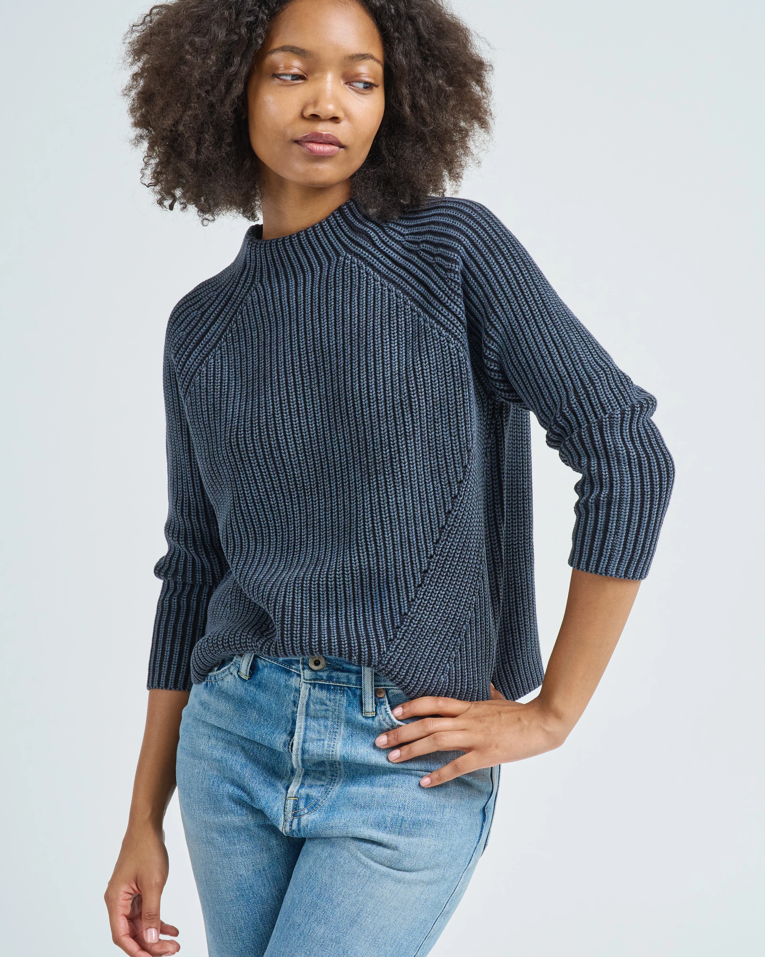 daphne washed cotton sweater - Image 2