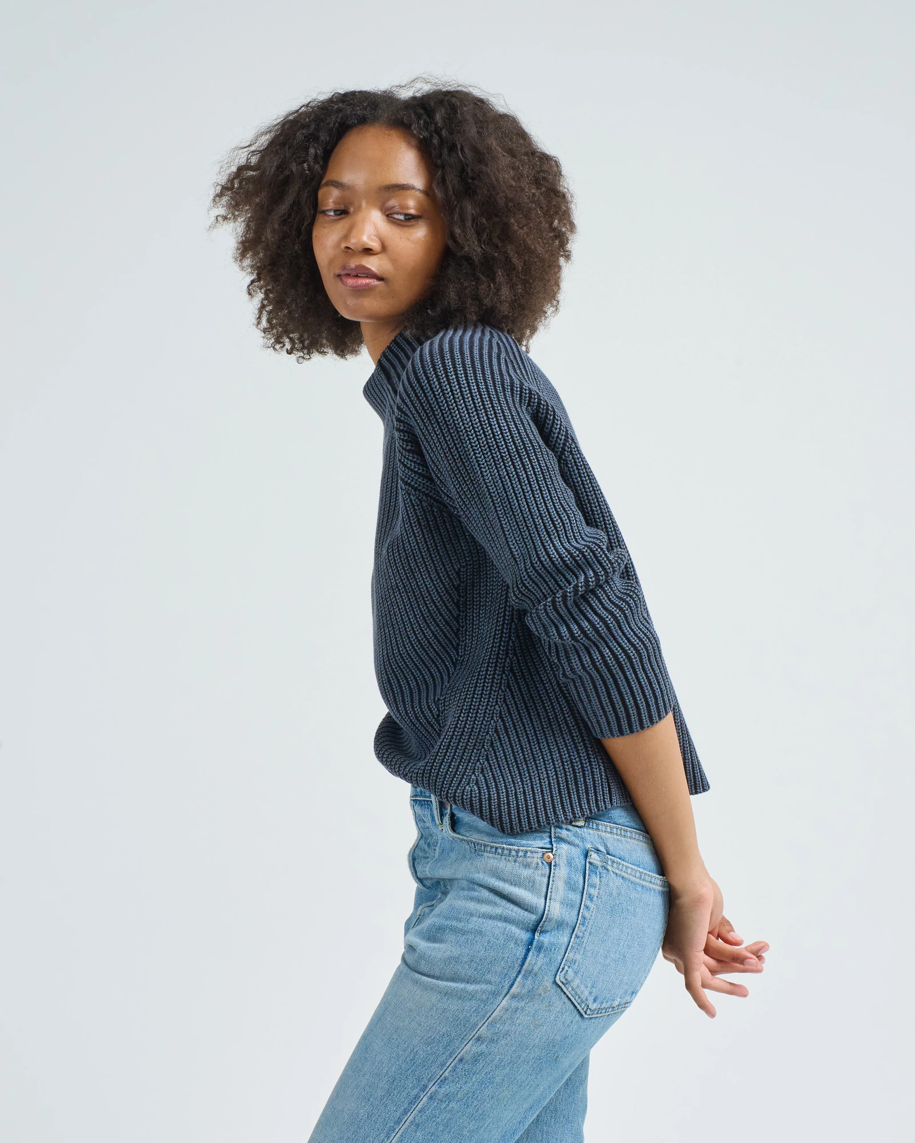 daphne washed cotton sweater - Image 3