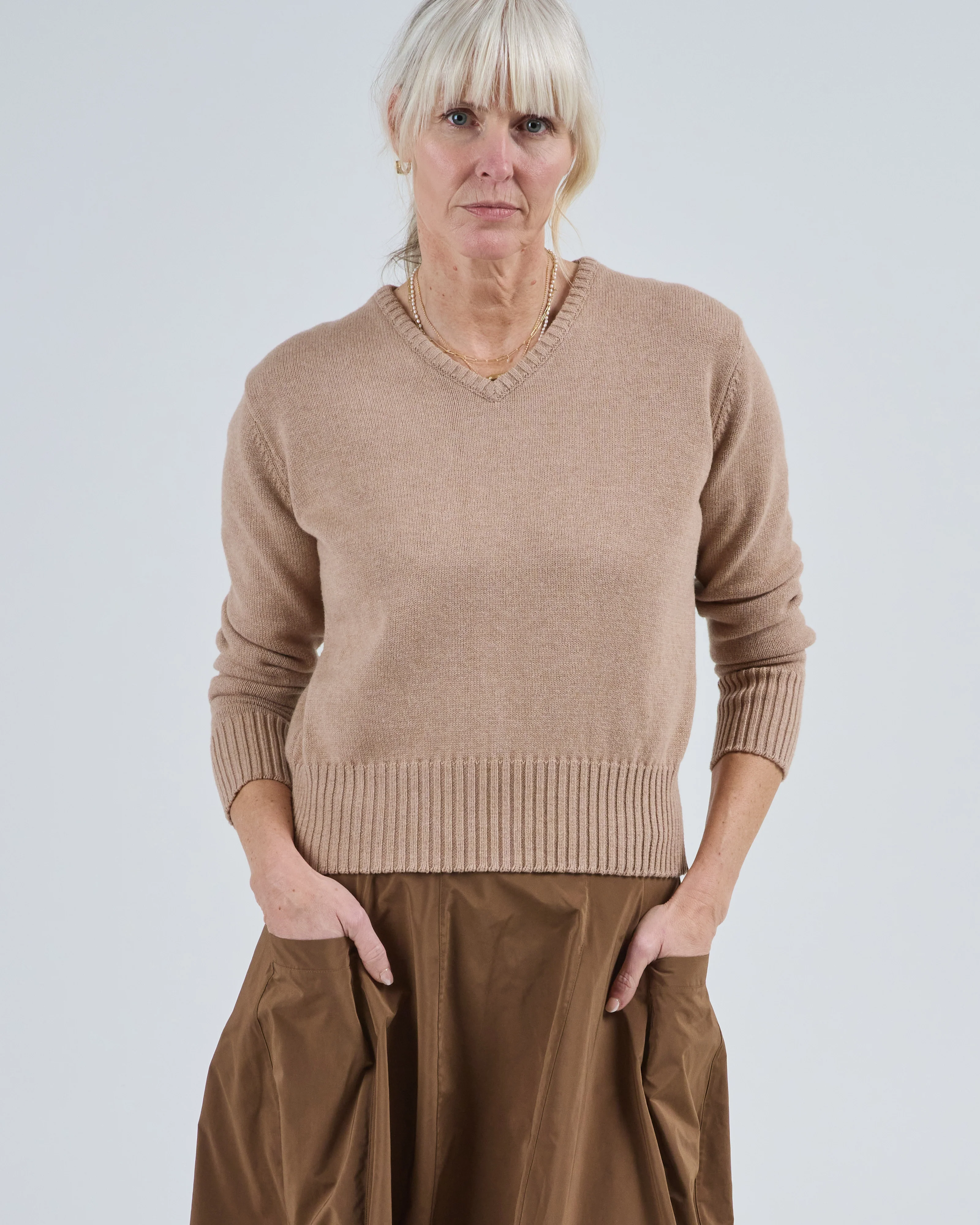 elena cotton cashmere sweater - Image 3