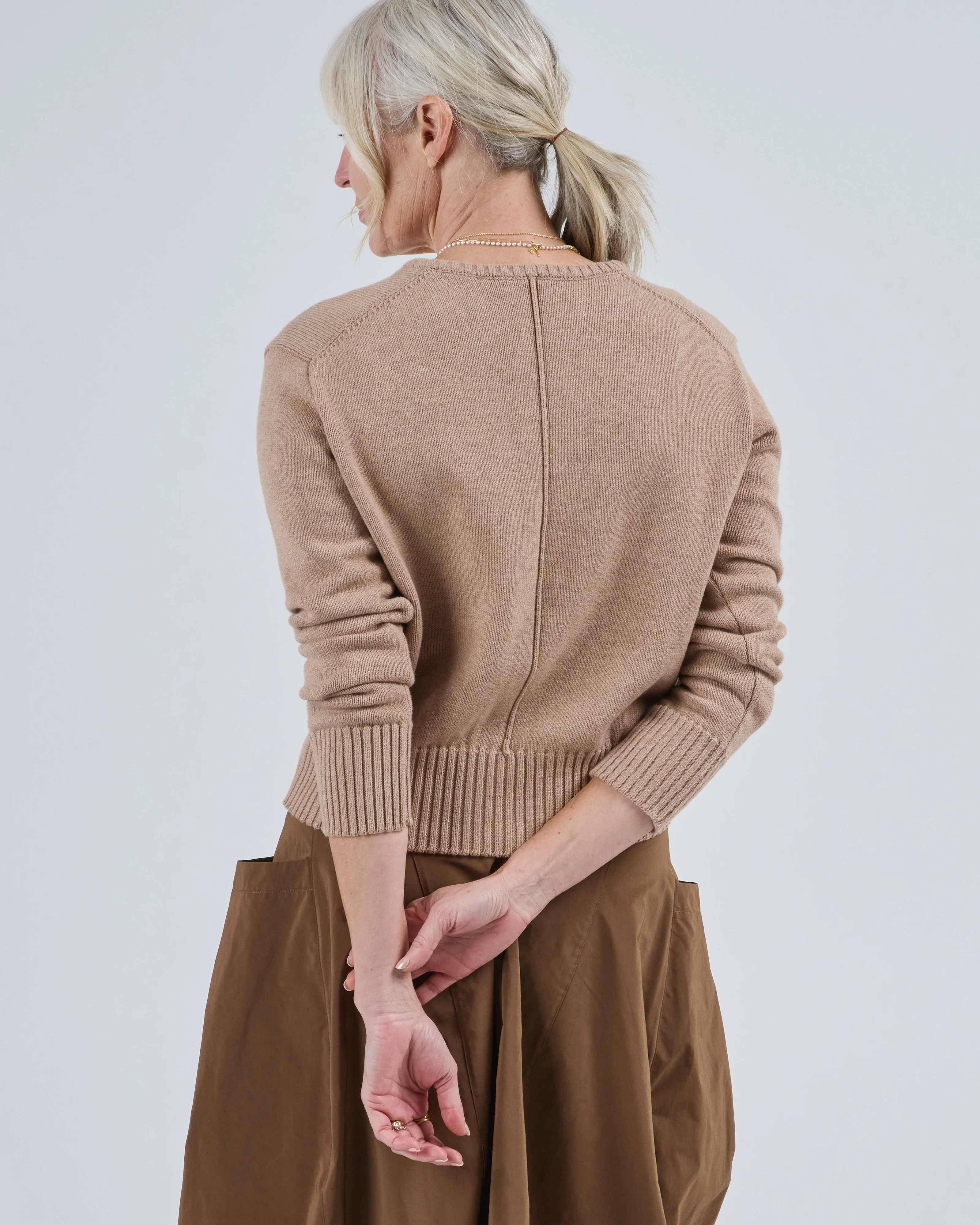 elena cotton cashmere sweater - Image 5