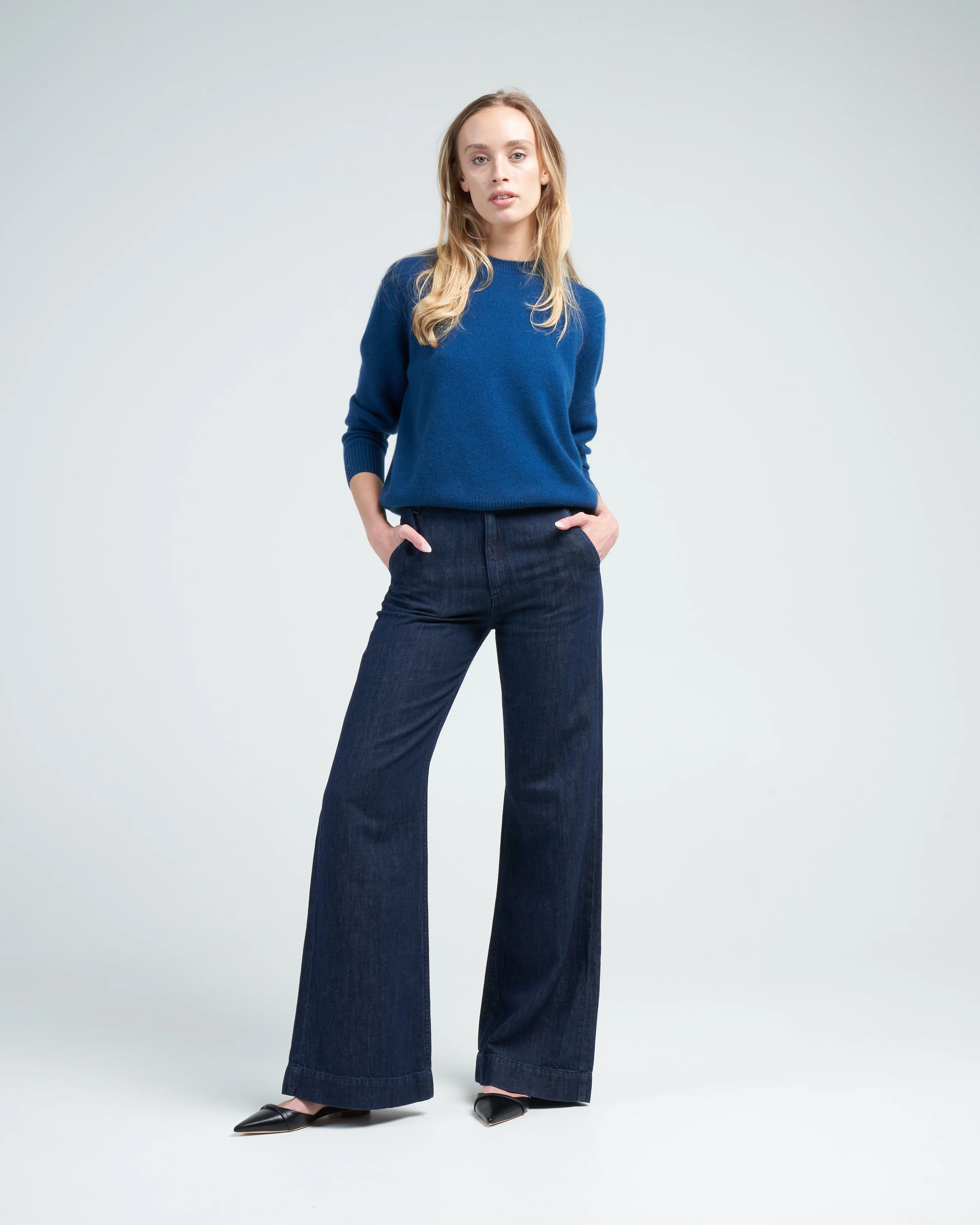 gigi sweater - teal blue - Image 2