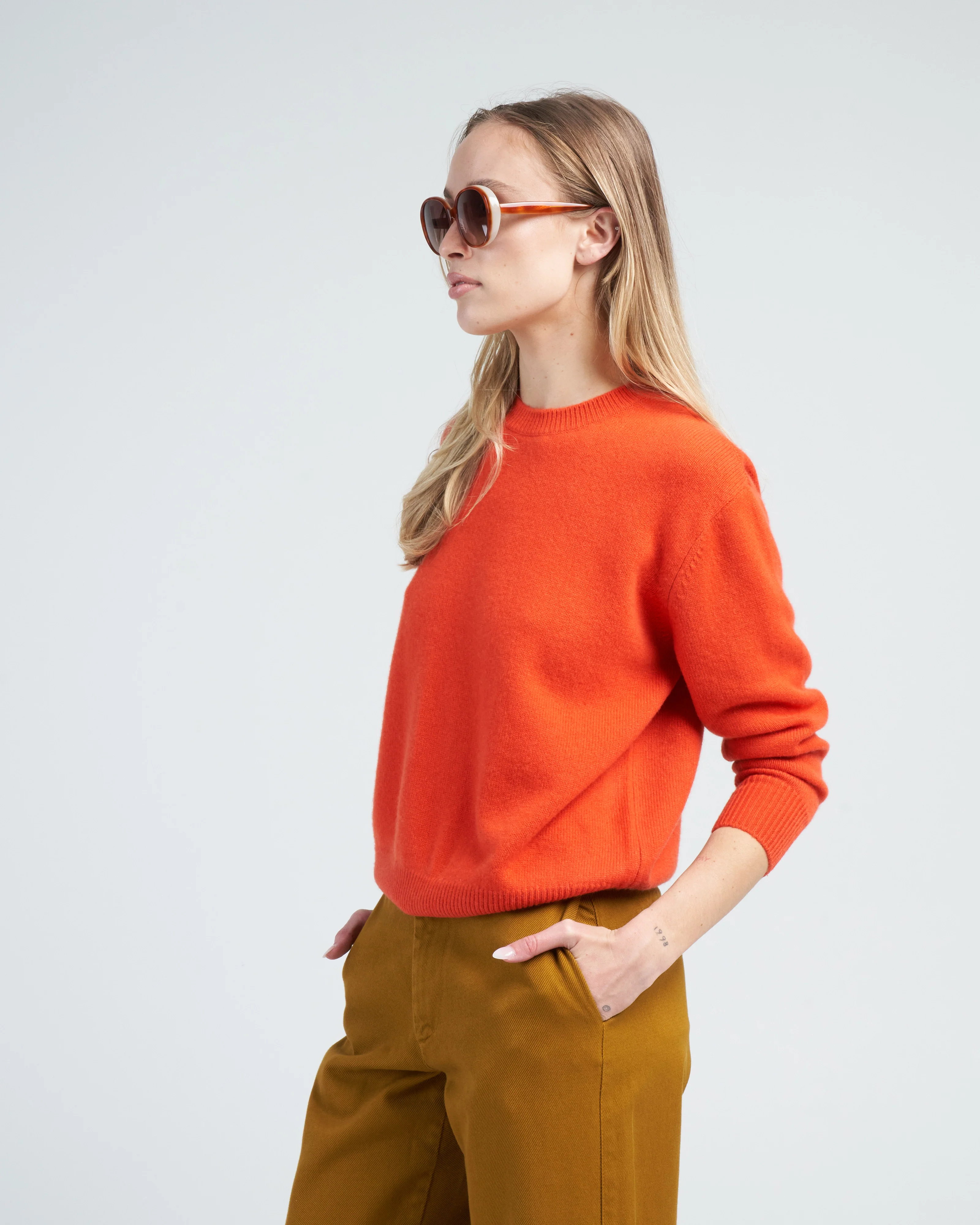 gigi sweater - vermilion - Image 3