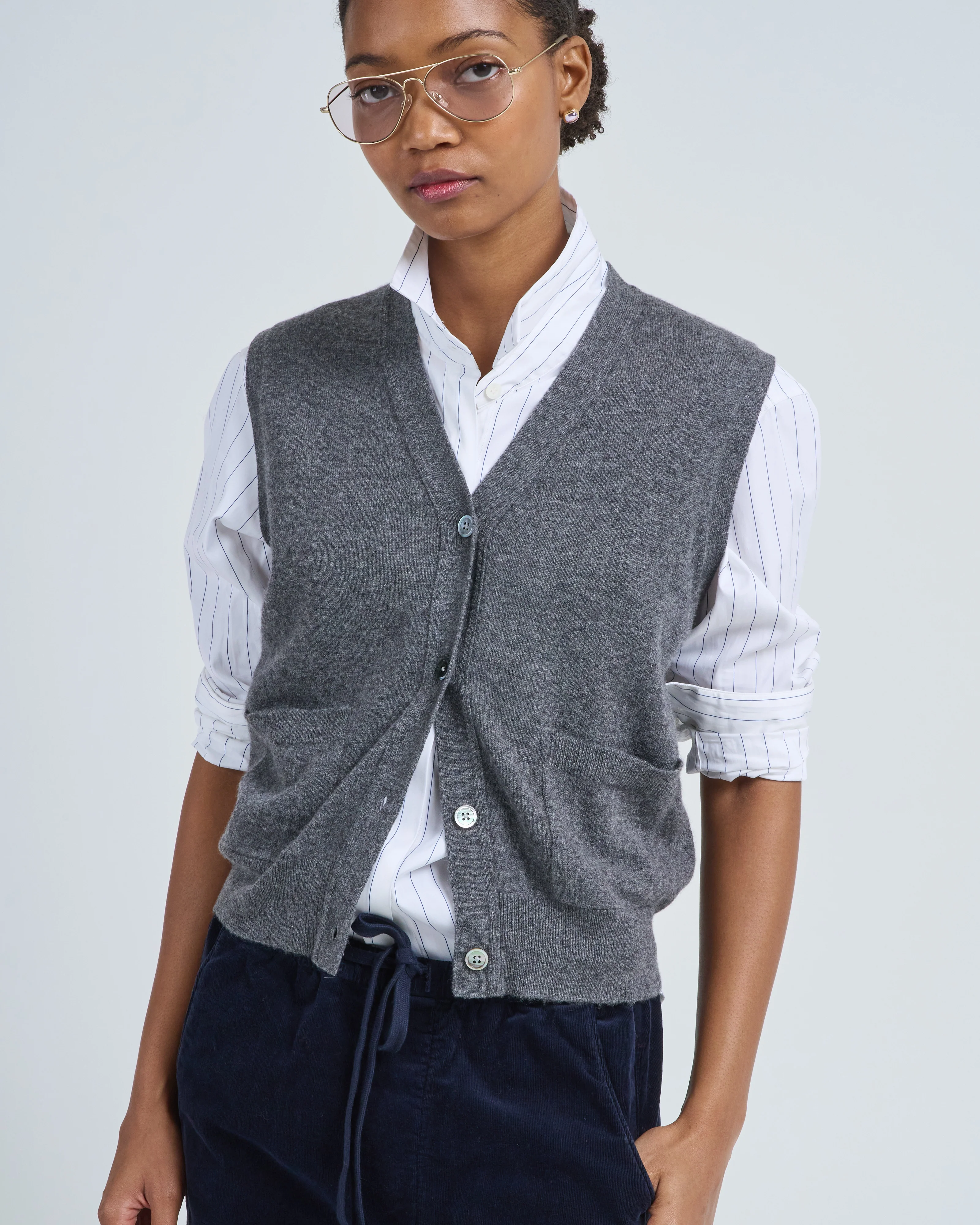 juni cashmere vest - Image 5