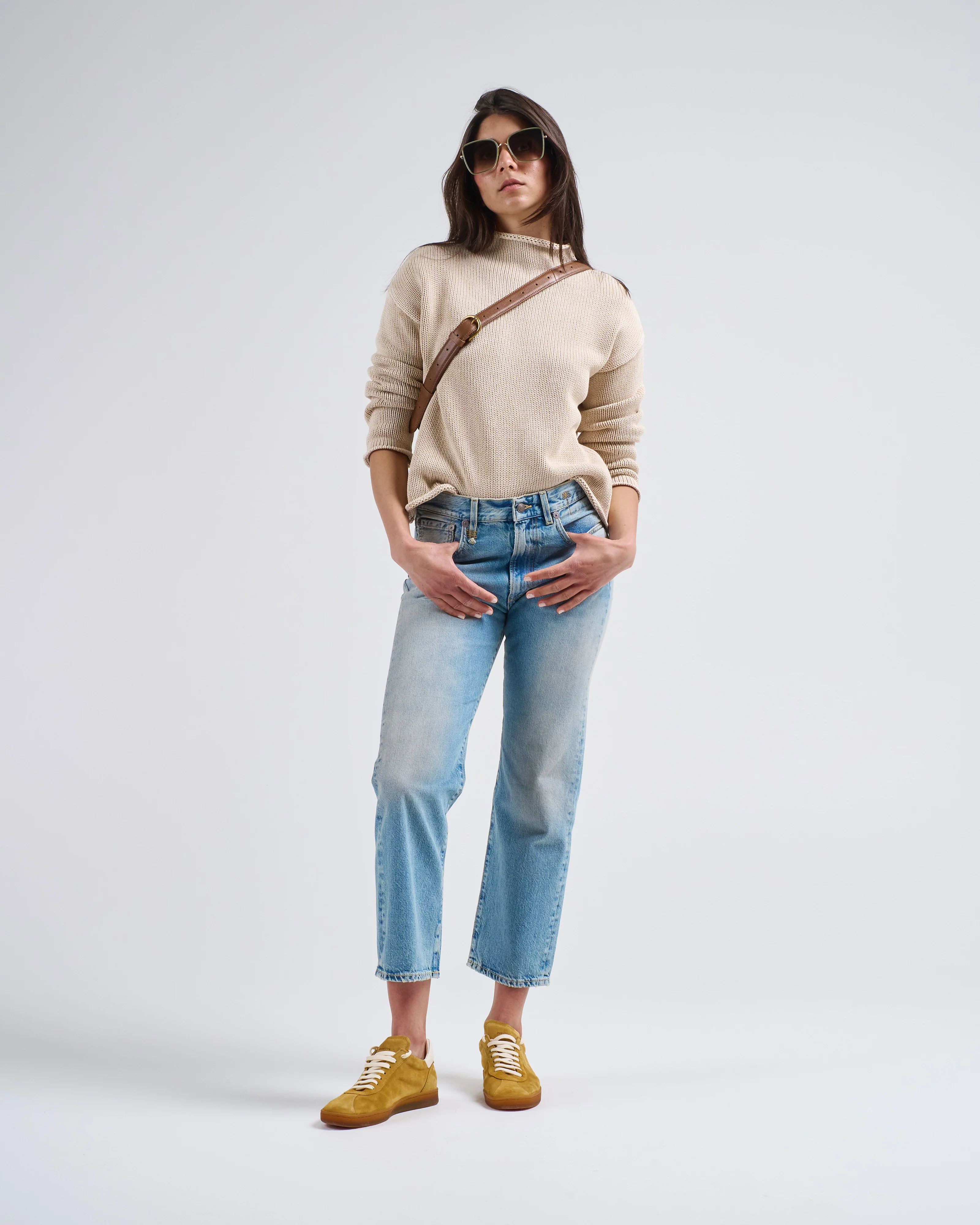 lamis washed cotton sweater - Image 2