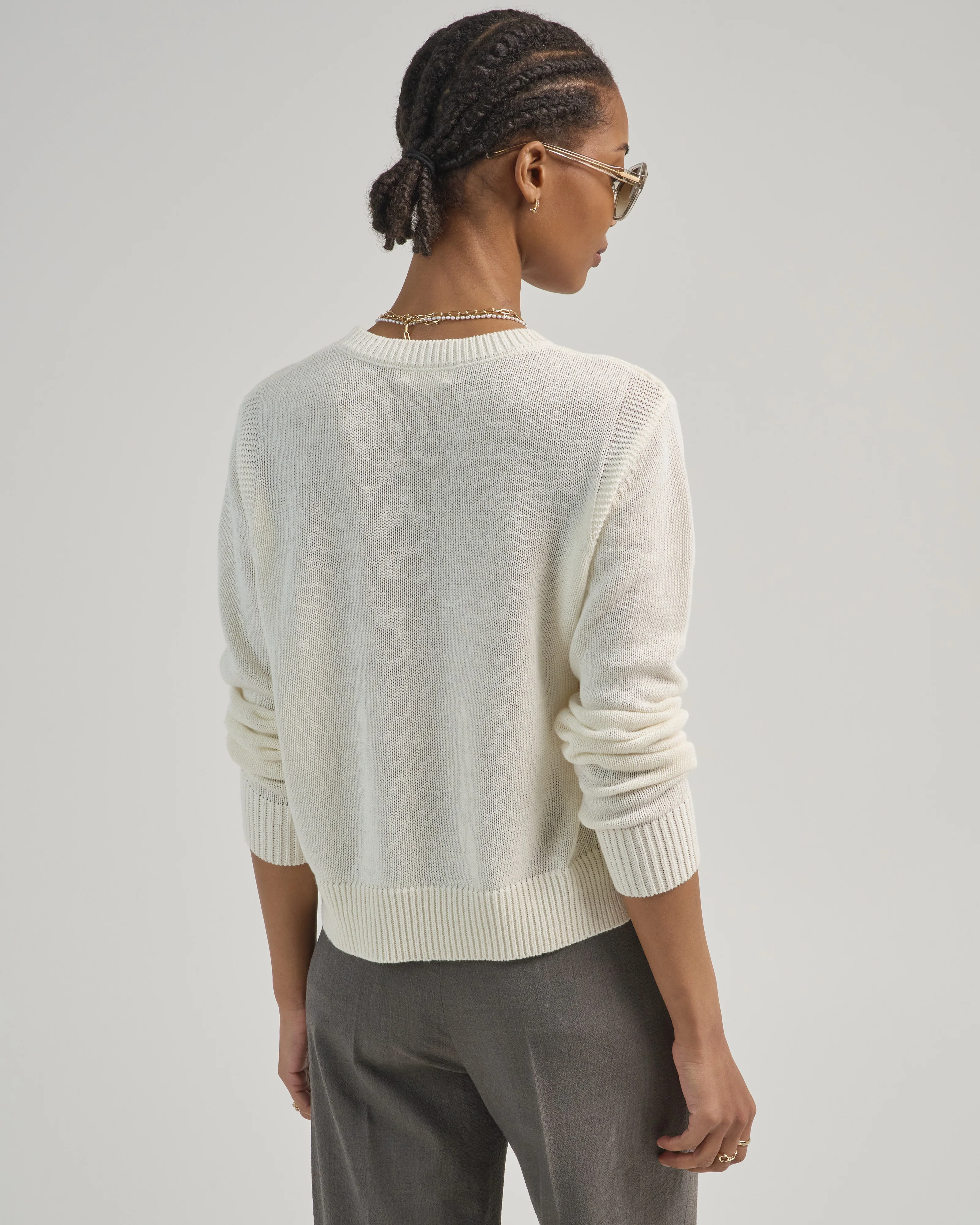 lana cotton linen sweater - Image 5