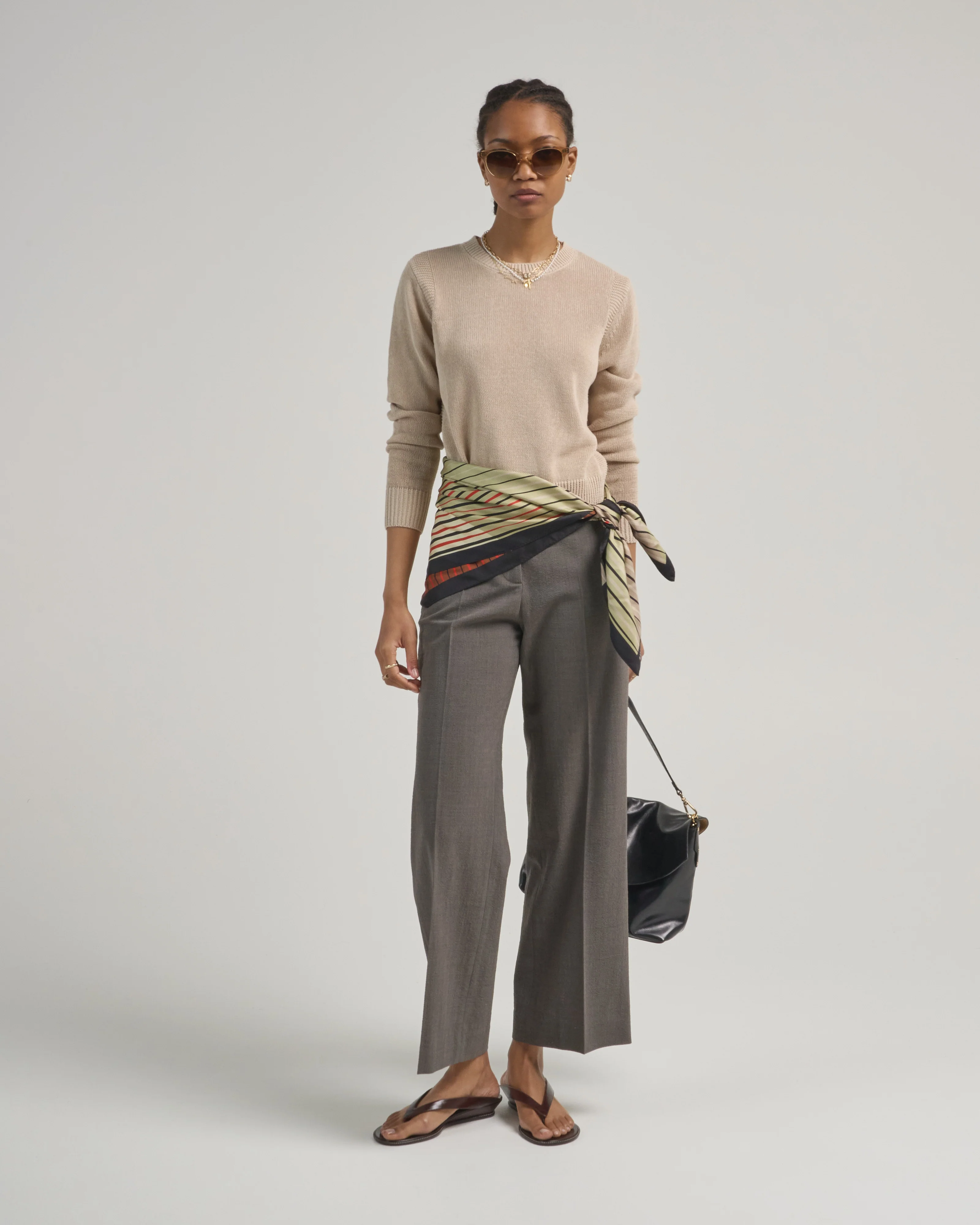 lana cotton linen sweater