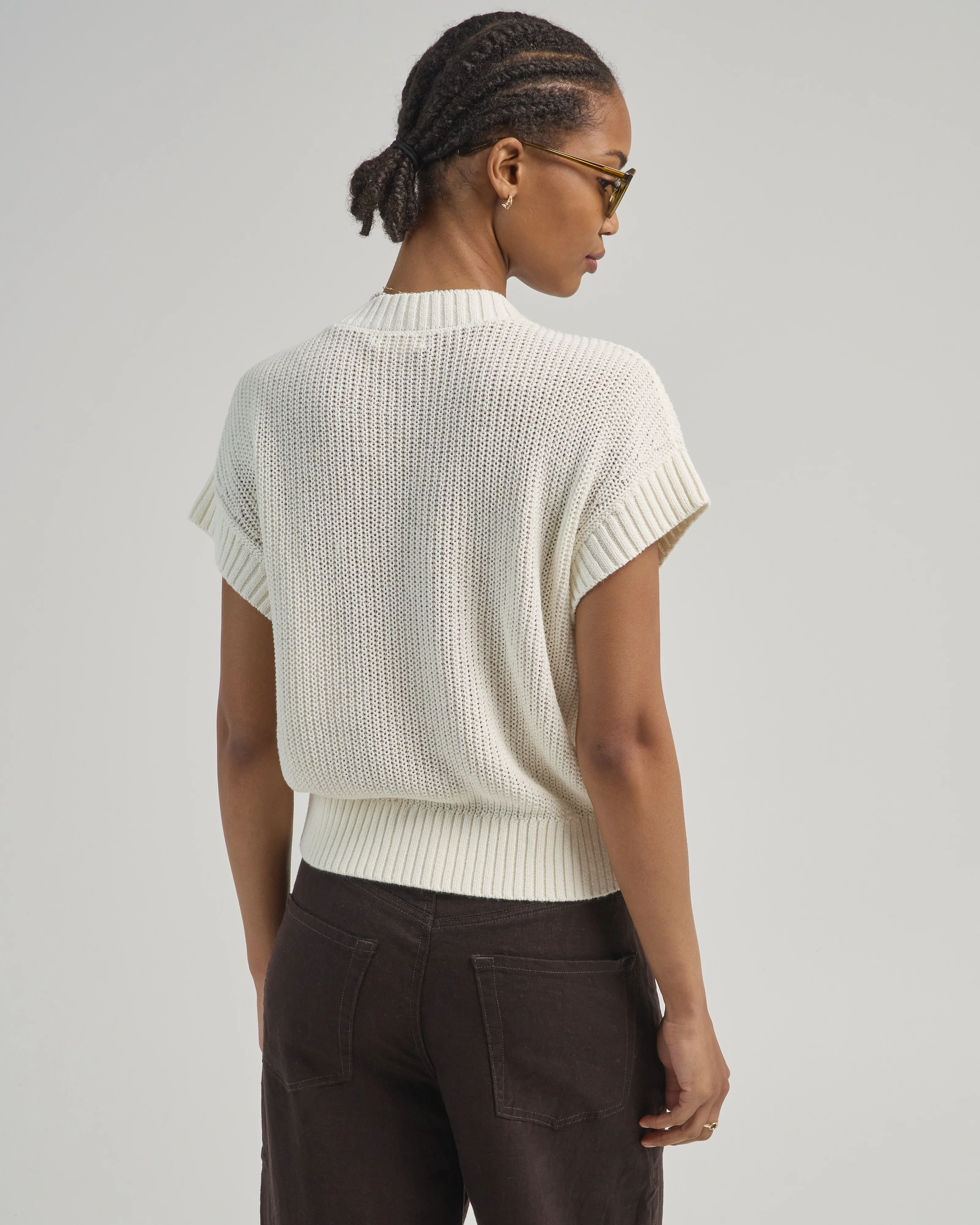 marlowe cotton linen top - Image 4