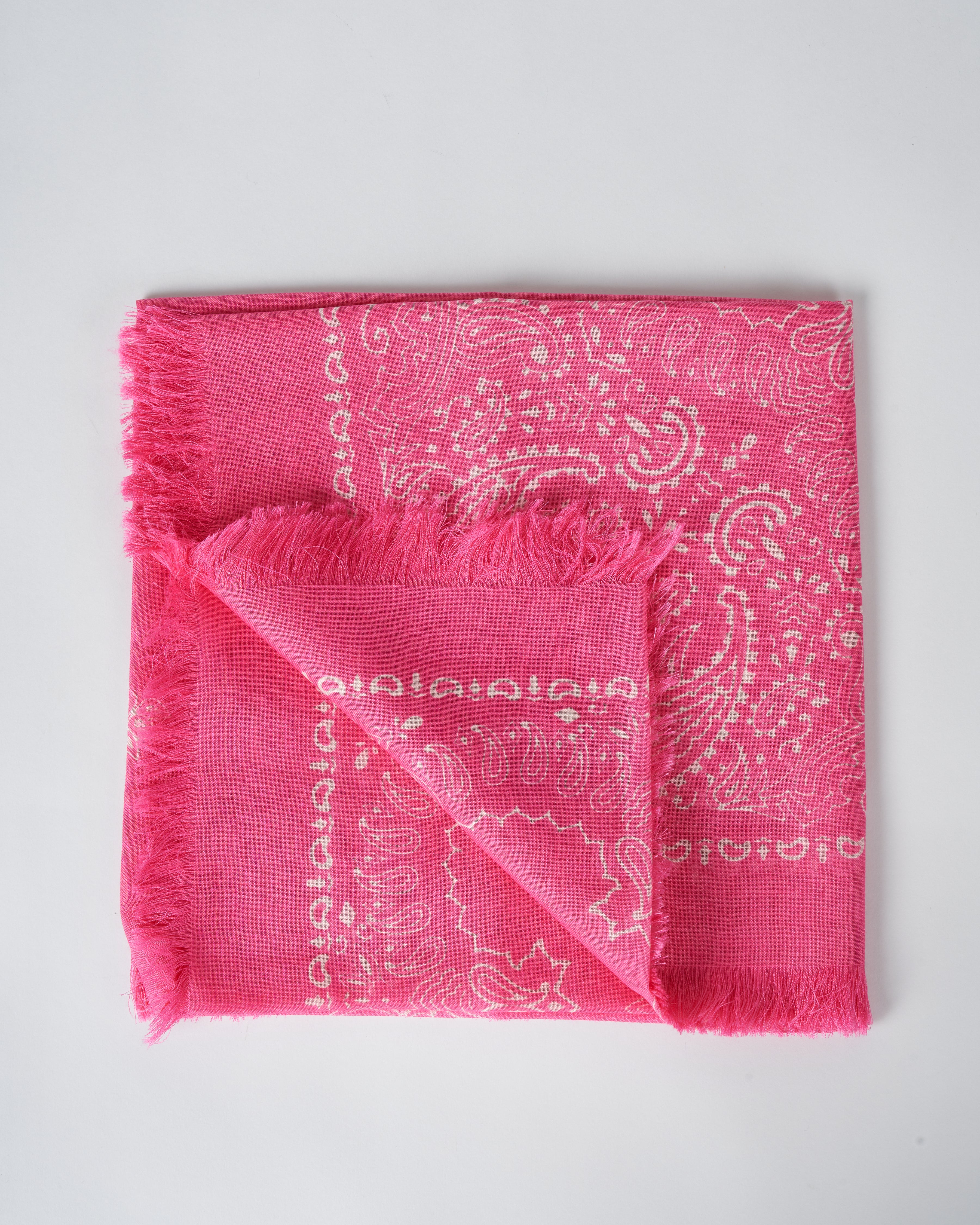 bandana scarf - hot pink - Image 5