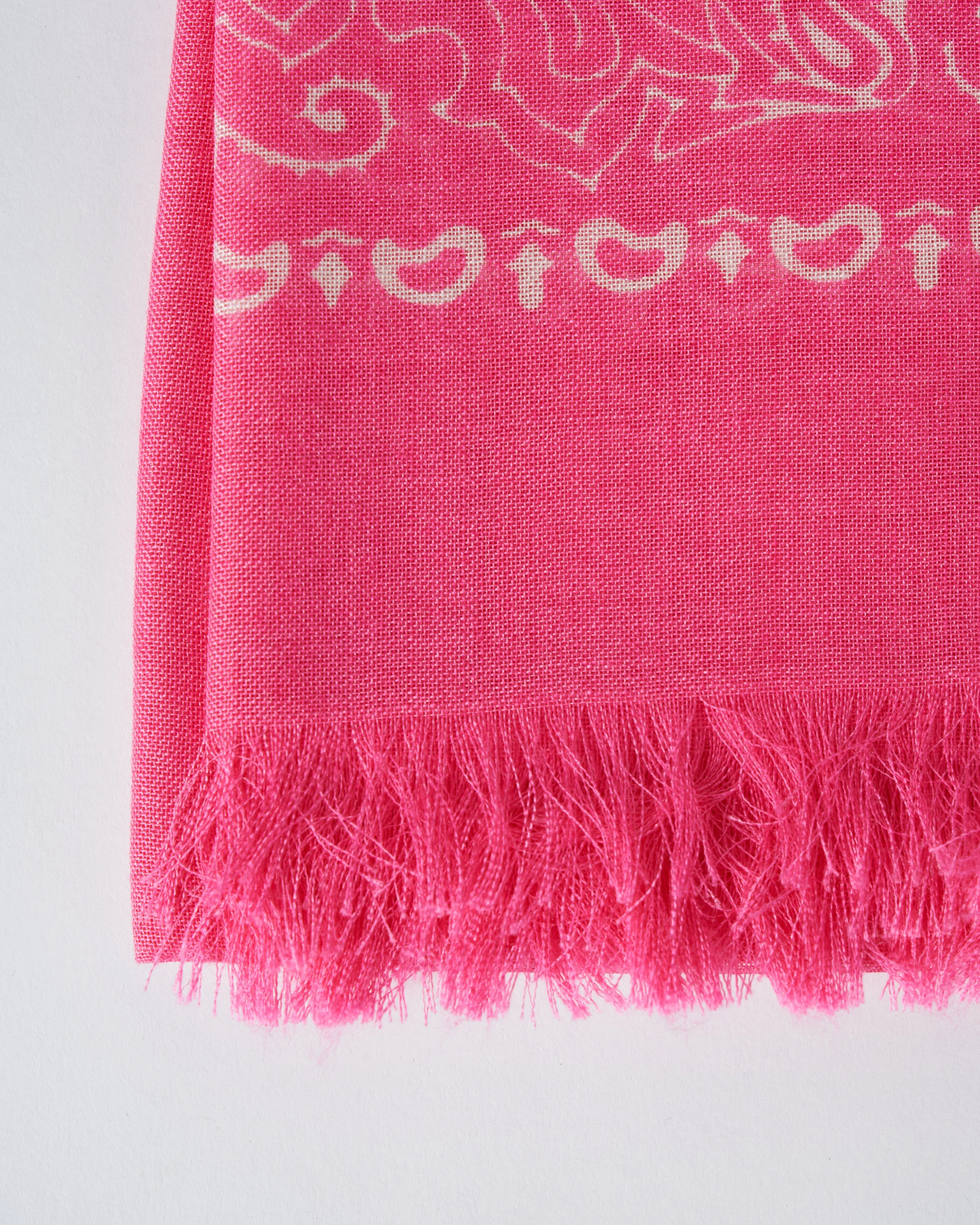 bandana scarf - hot pink - Image 6