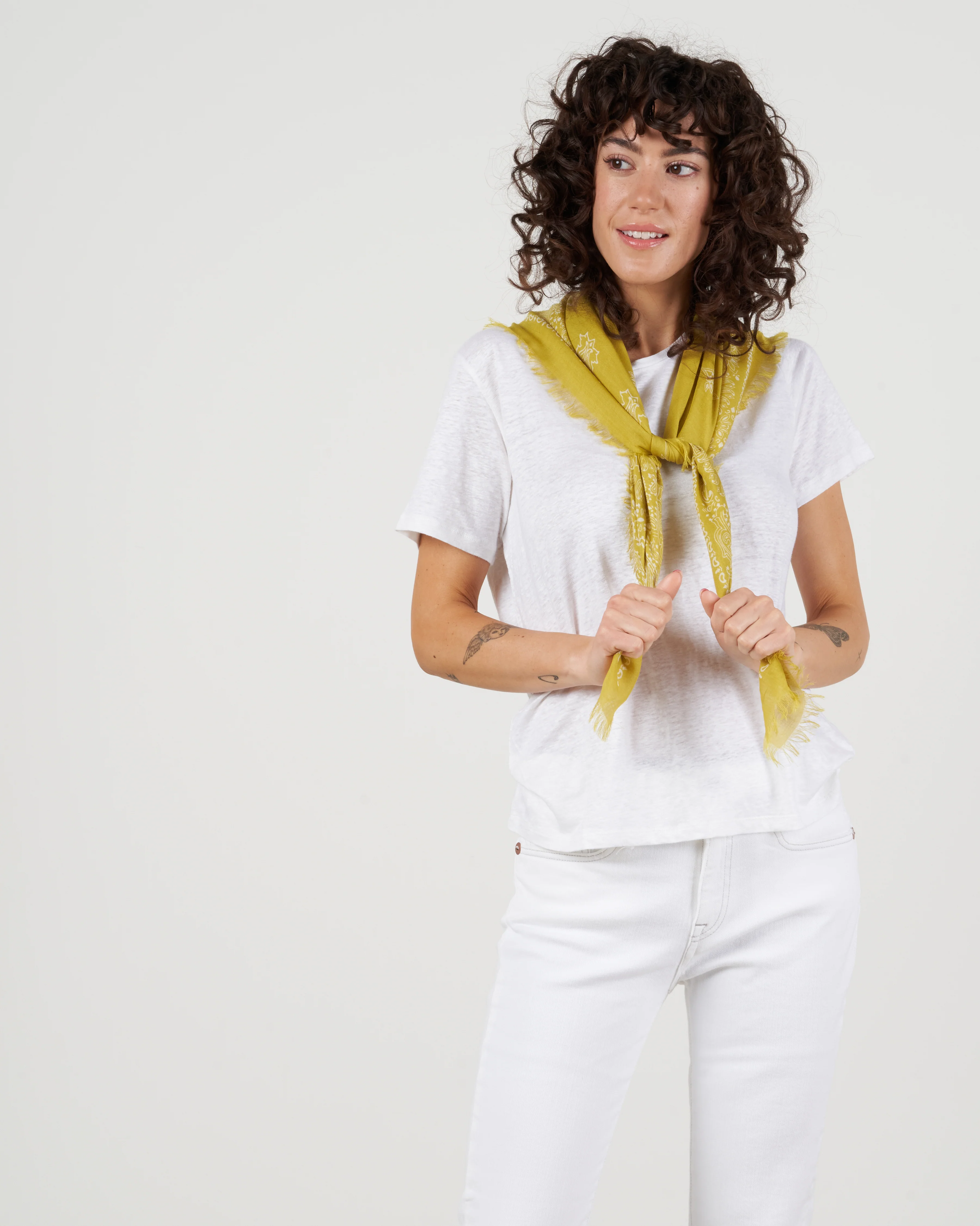 bandana scarf - lime - Image 2