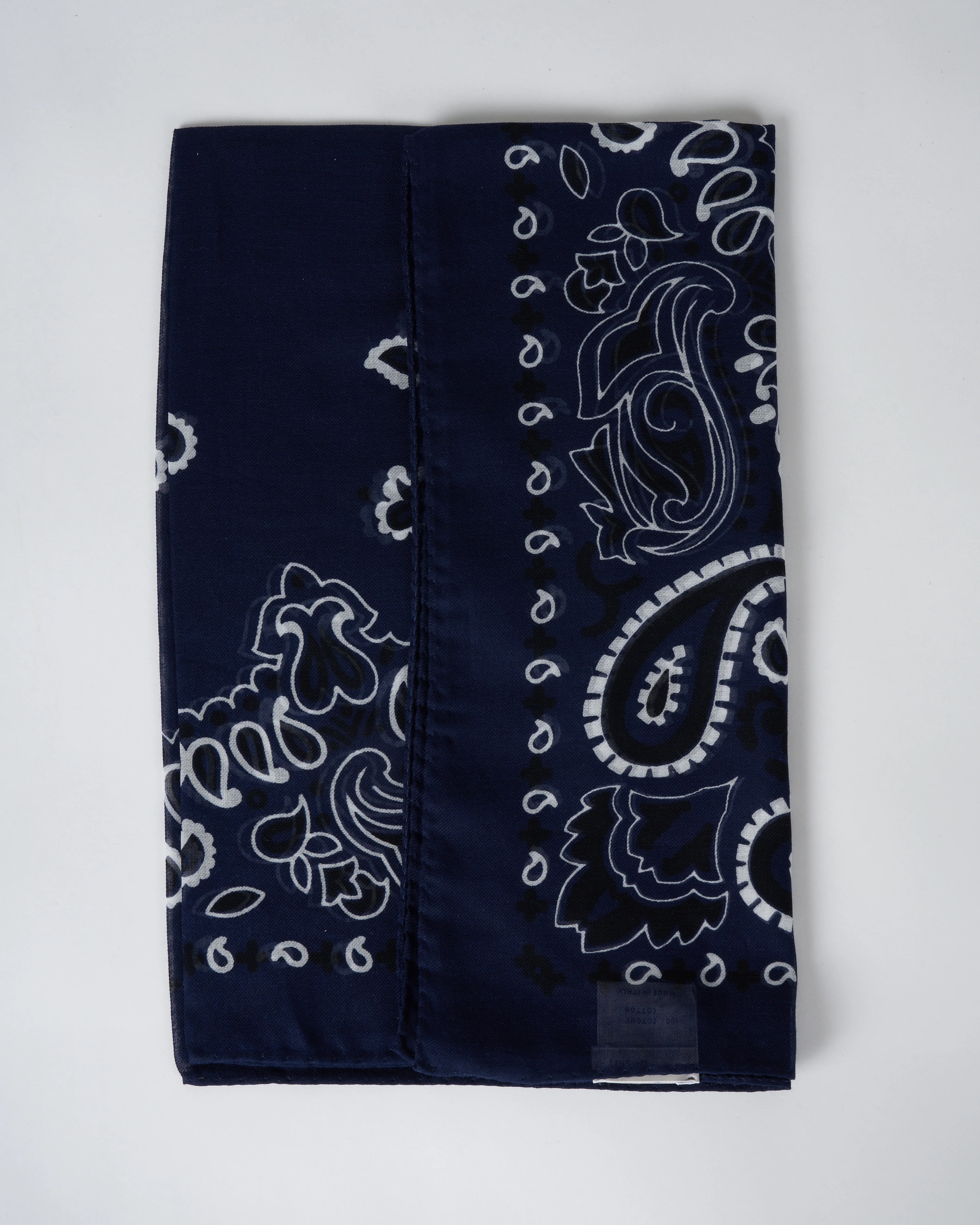 cot bandana scarf - navy - Image 6