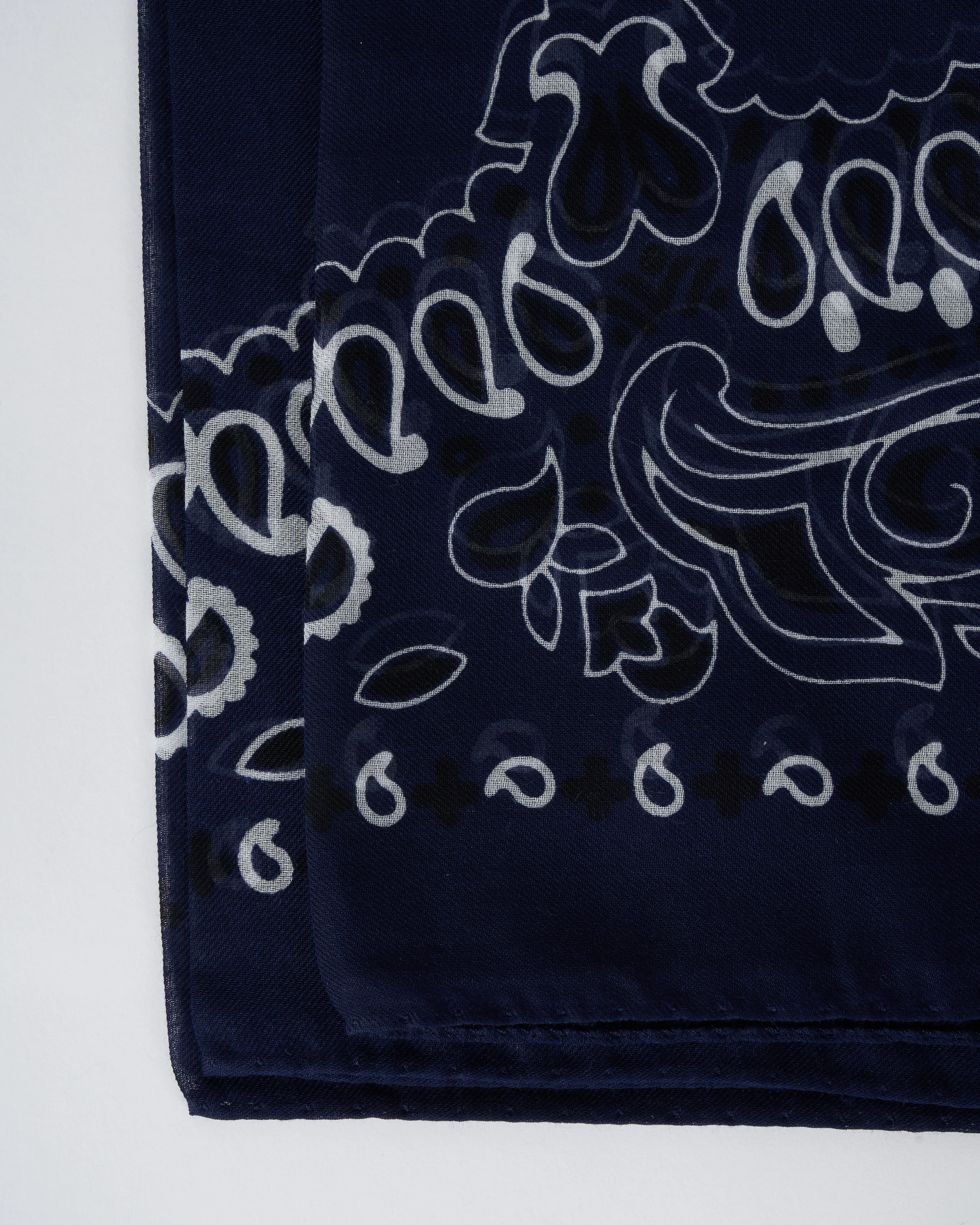 cot bandana scarf - navy - Image 7