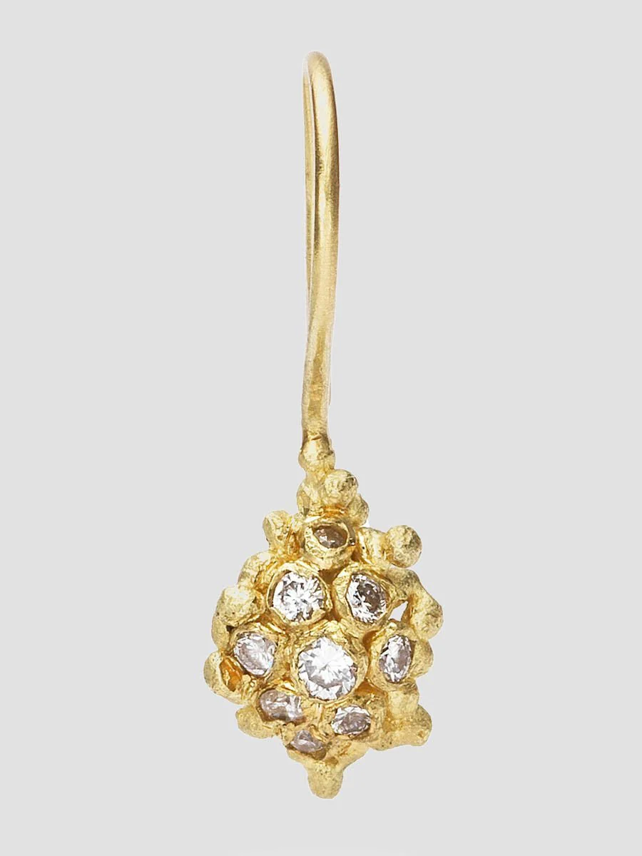 diamond drop earrings - Image 2