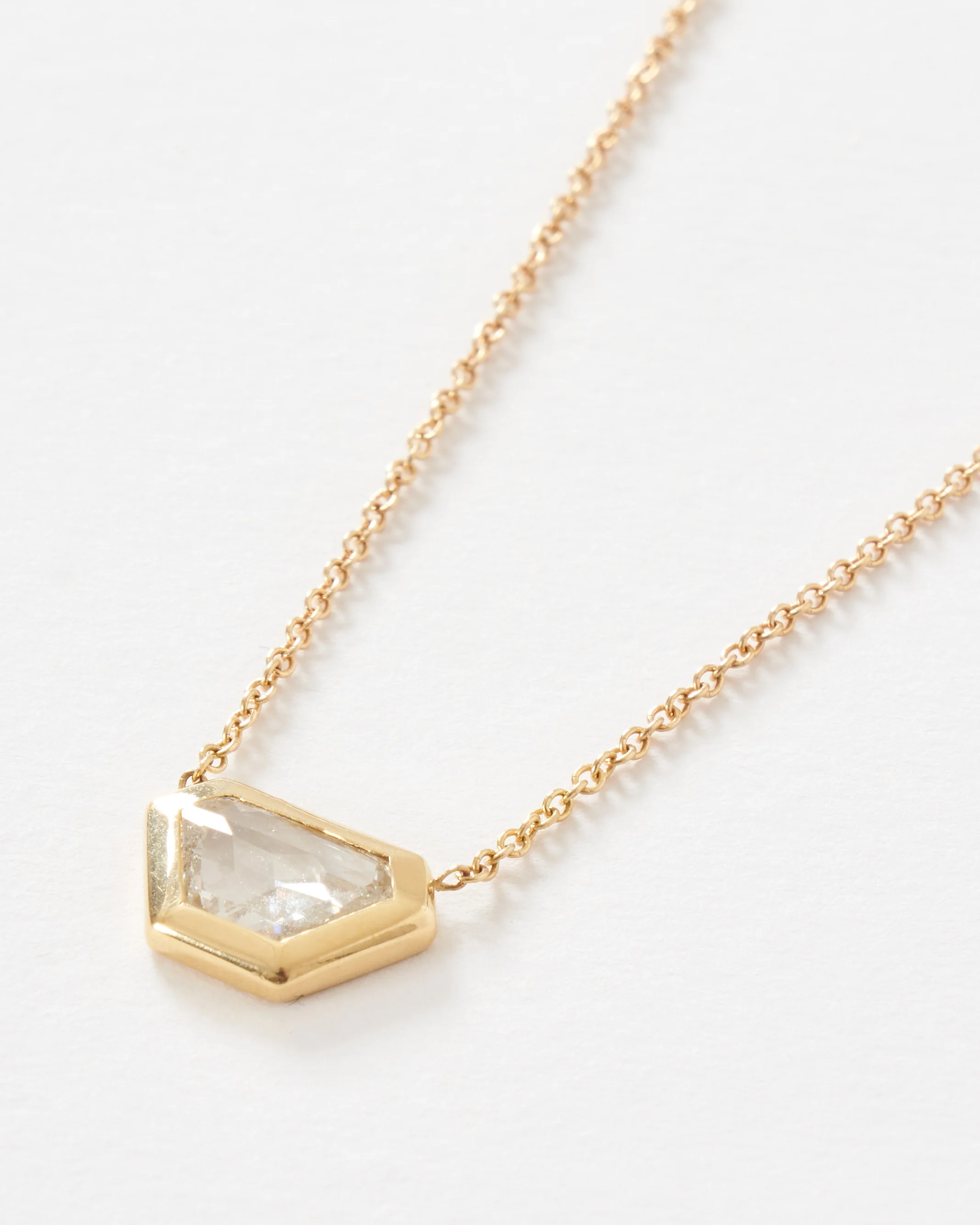 diamond shape necklace trapezoid - Image 4