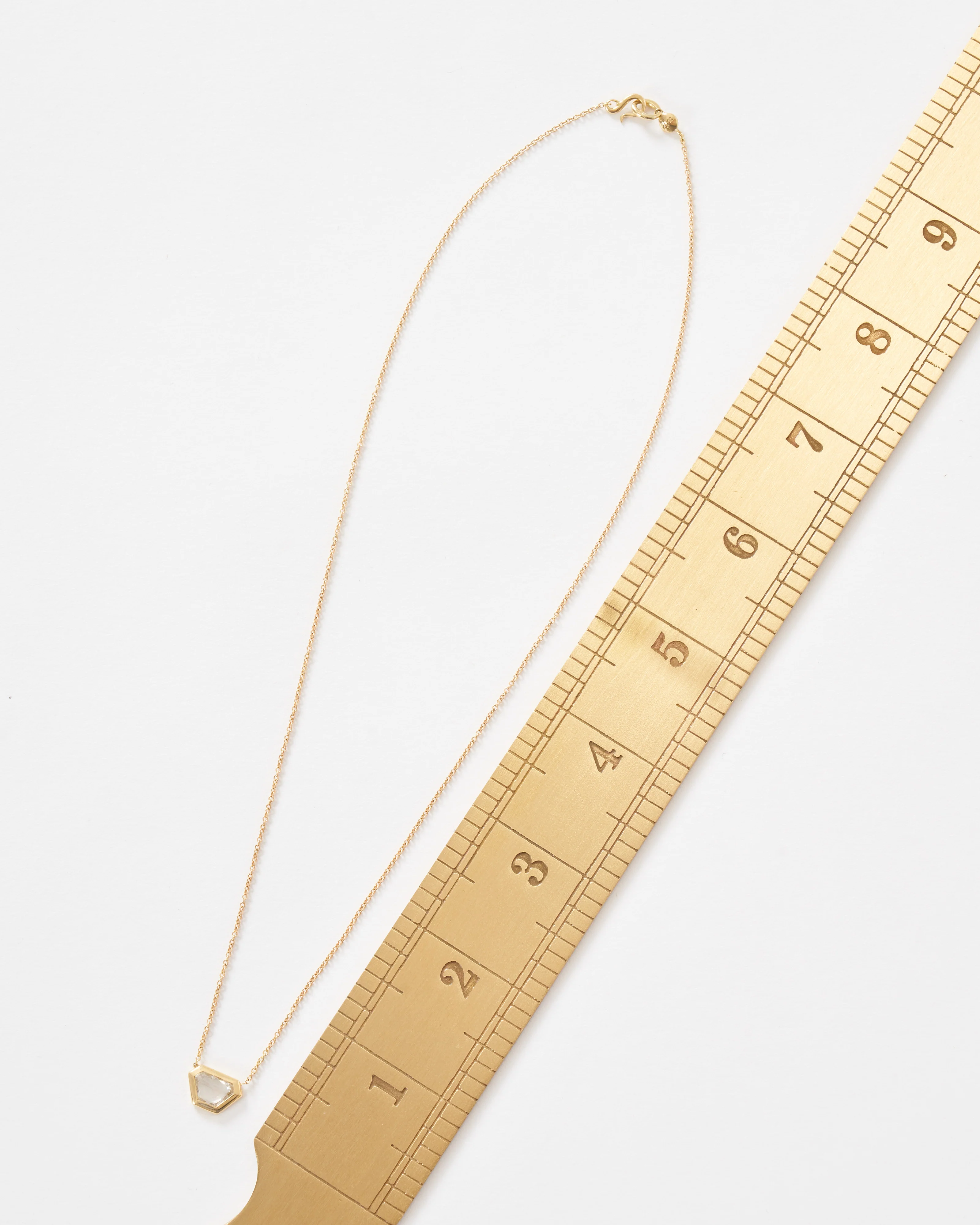 diamond shape necklace trapezoid - Image 5