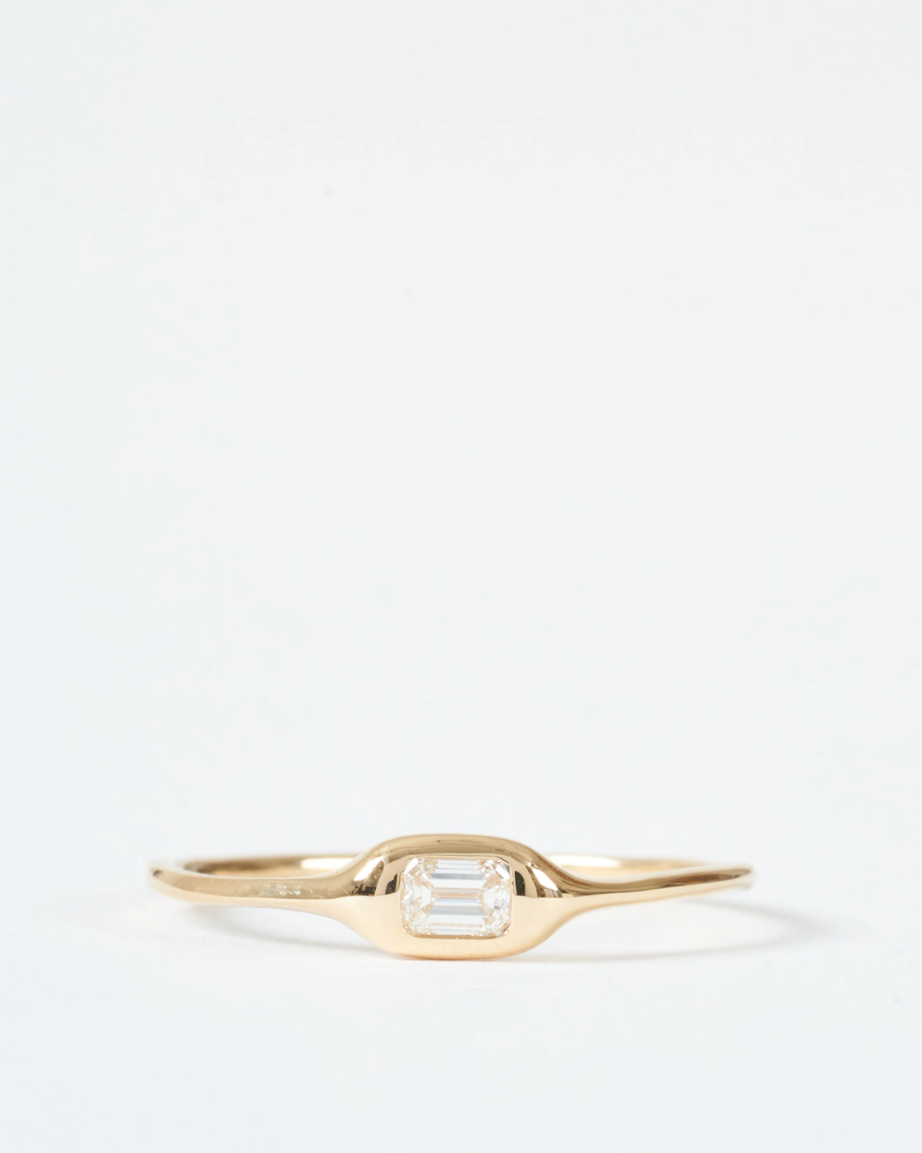 mini shape ring emerald cut - Image 4