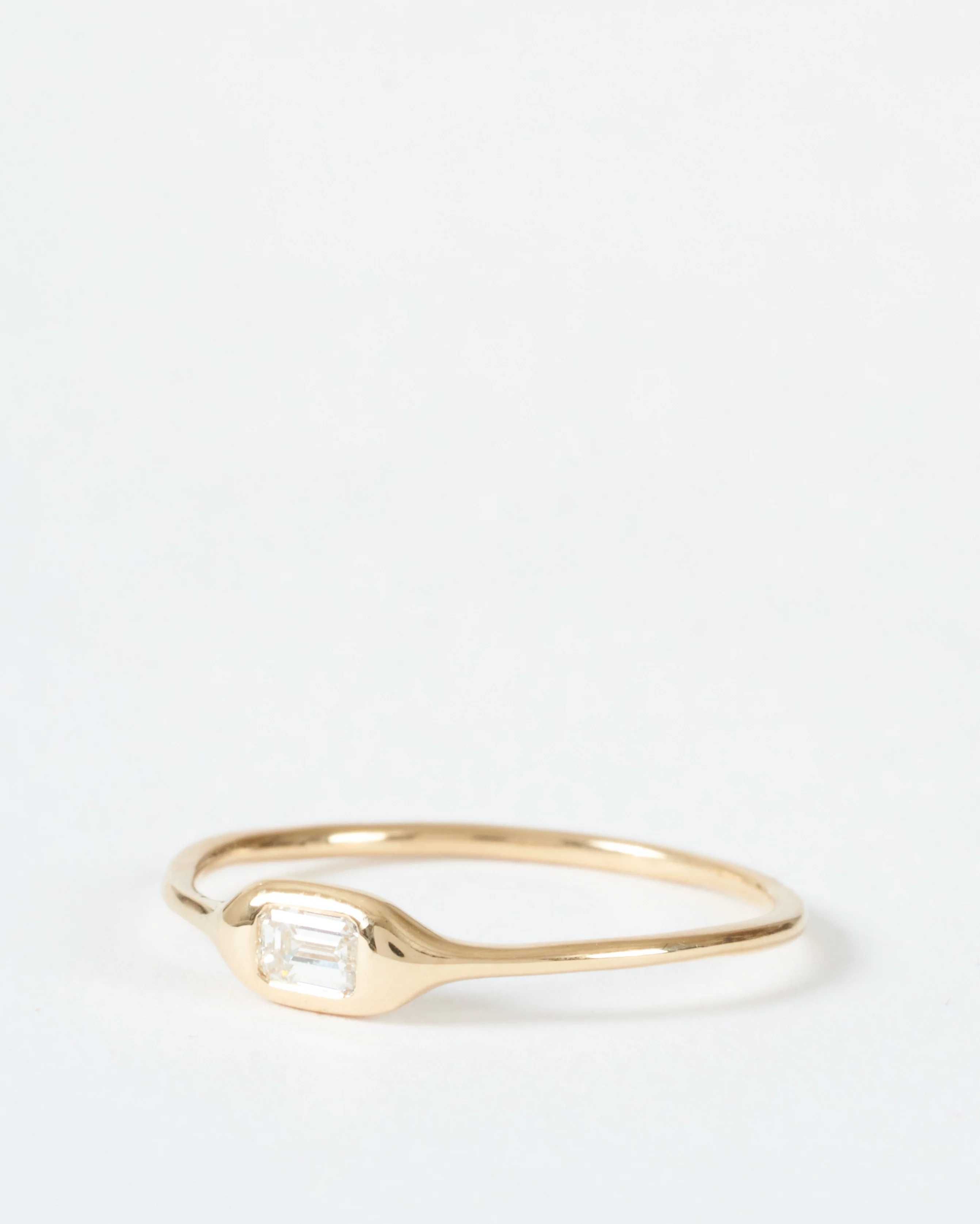 mini shape ring emerald cut - Image 5