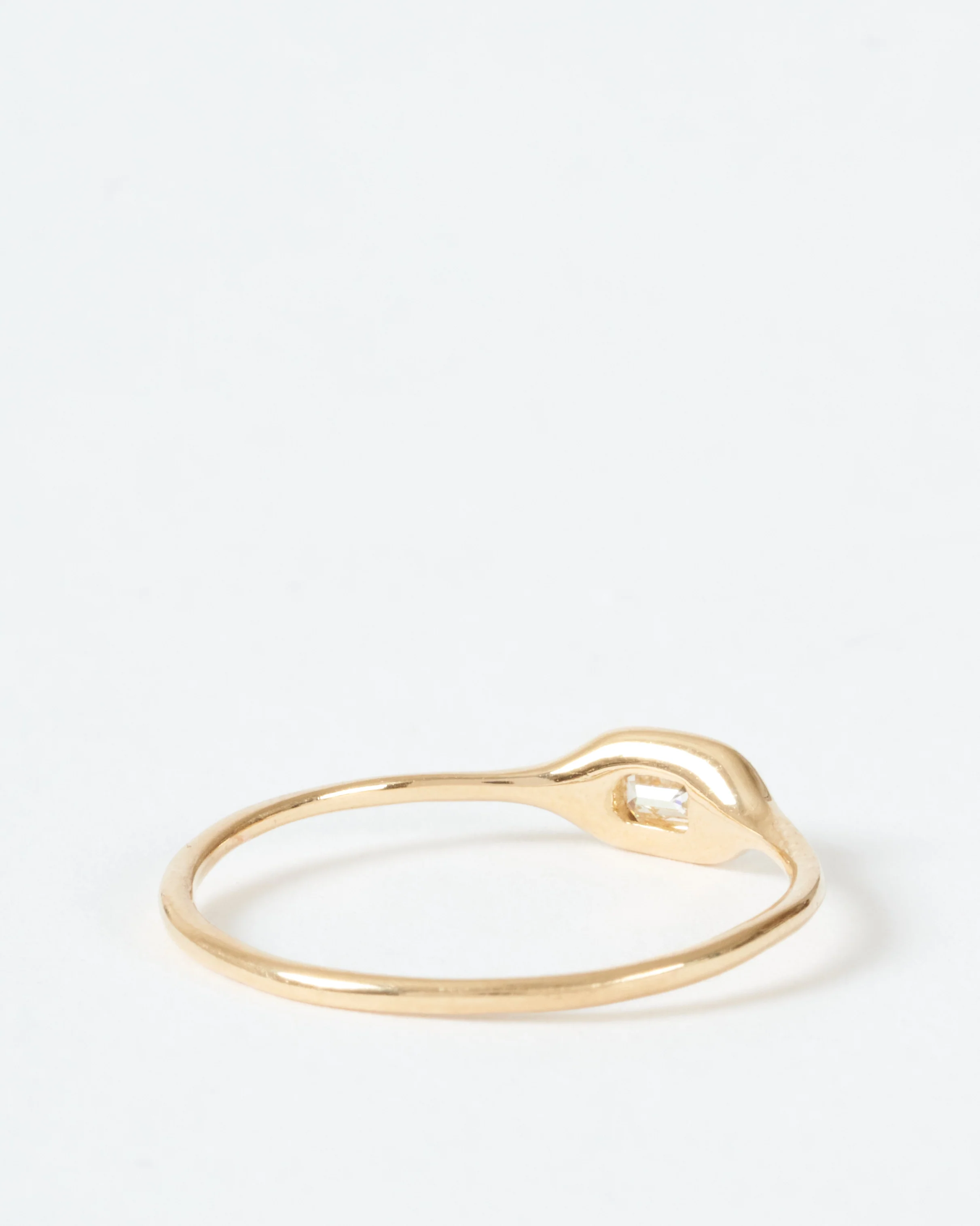 mini shape ring emerald cut - Image 7